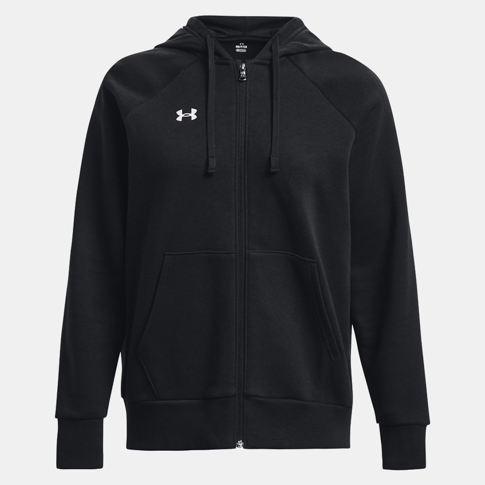 ქალის ჟაკეტი UA Rival Fleece FZ Hoodie