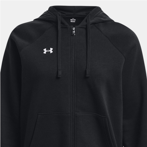 ქალის ჟაკეტი UA Rival Fleece FZ Hoodie