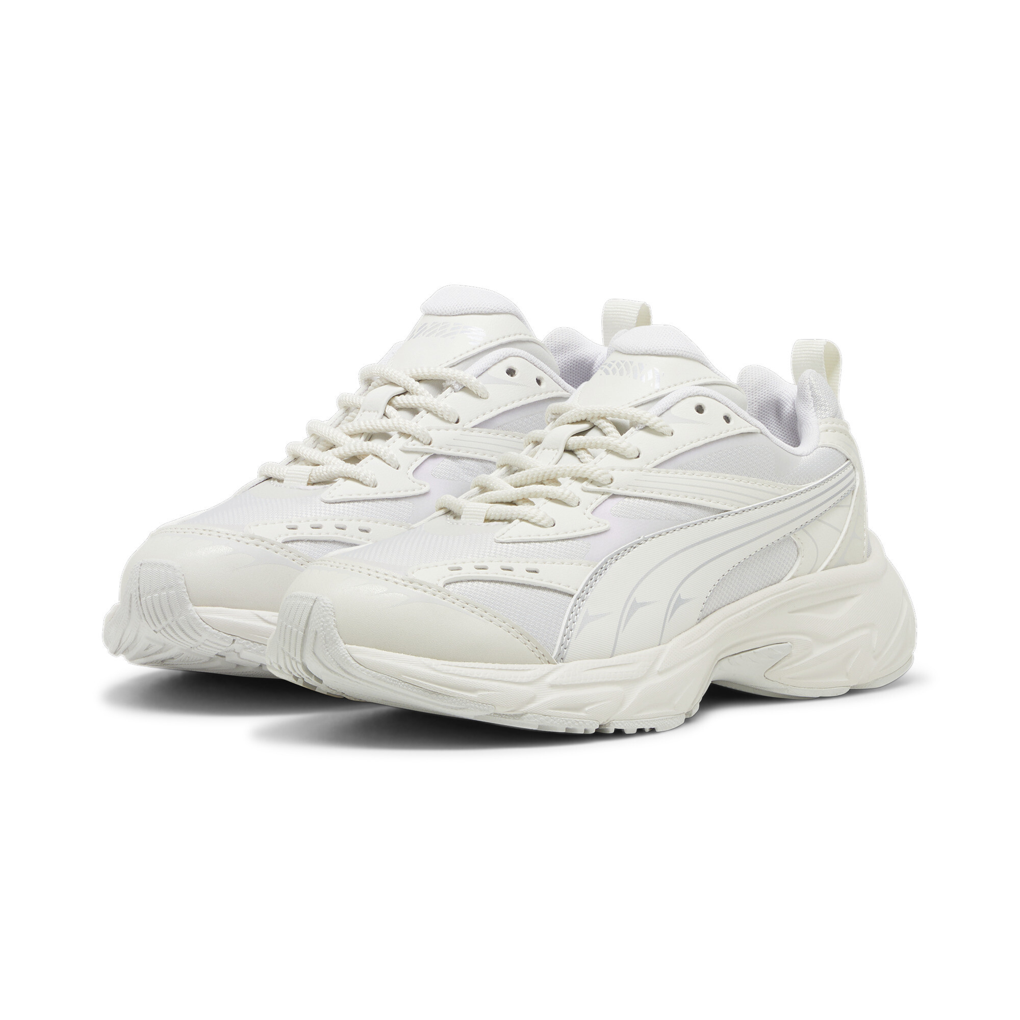 Puma ქალის ბოტასი Puma Morphic Futro-Glam Wns Glacial Gray