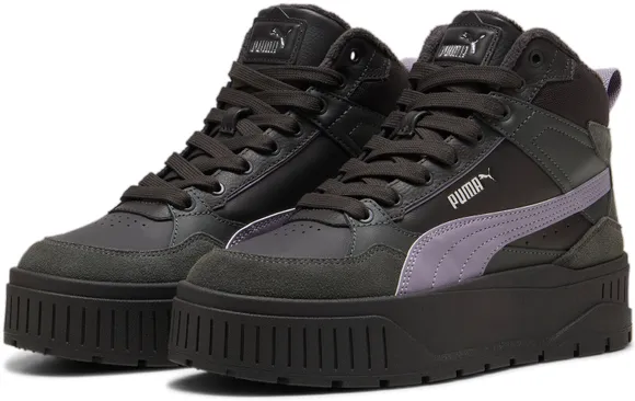 Puma ქალის ბოტასი Karmen II Idol Mid WTR Flat Dark Gray-Pa