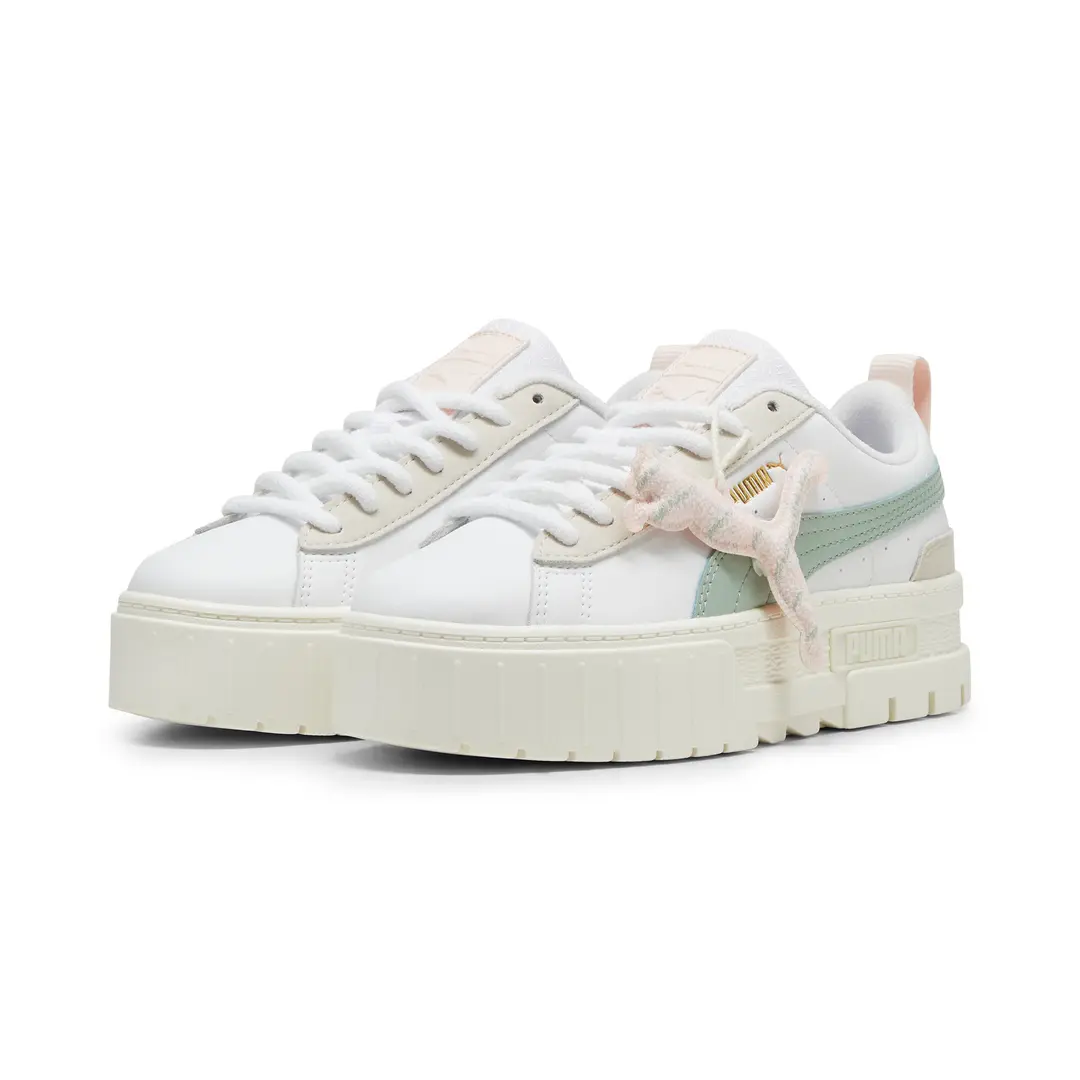 Puma ქალის ბოტასი Mayze Merry X-Mas Wns PUMA White-Green F