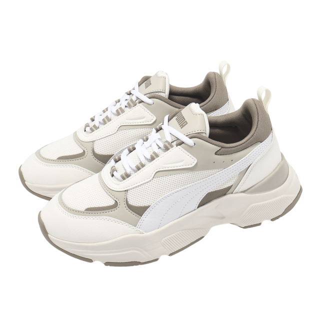 Puma ქალის ბოტასი Cassia Warm White-PUMA White-Desert Dust