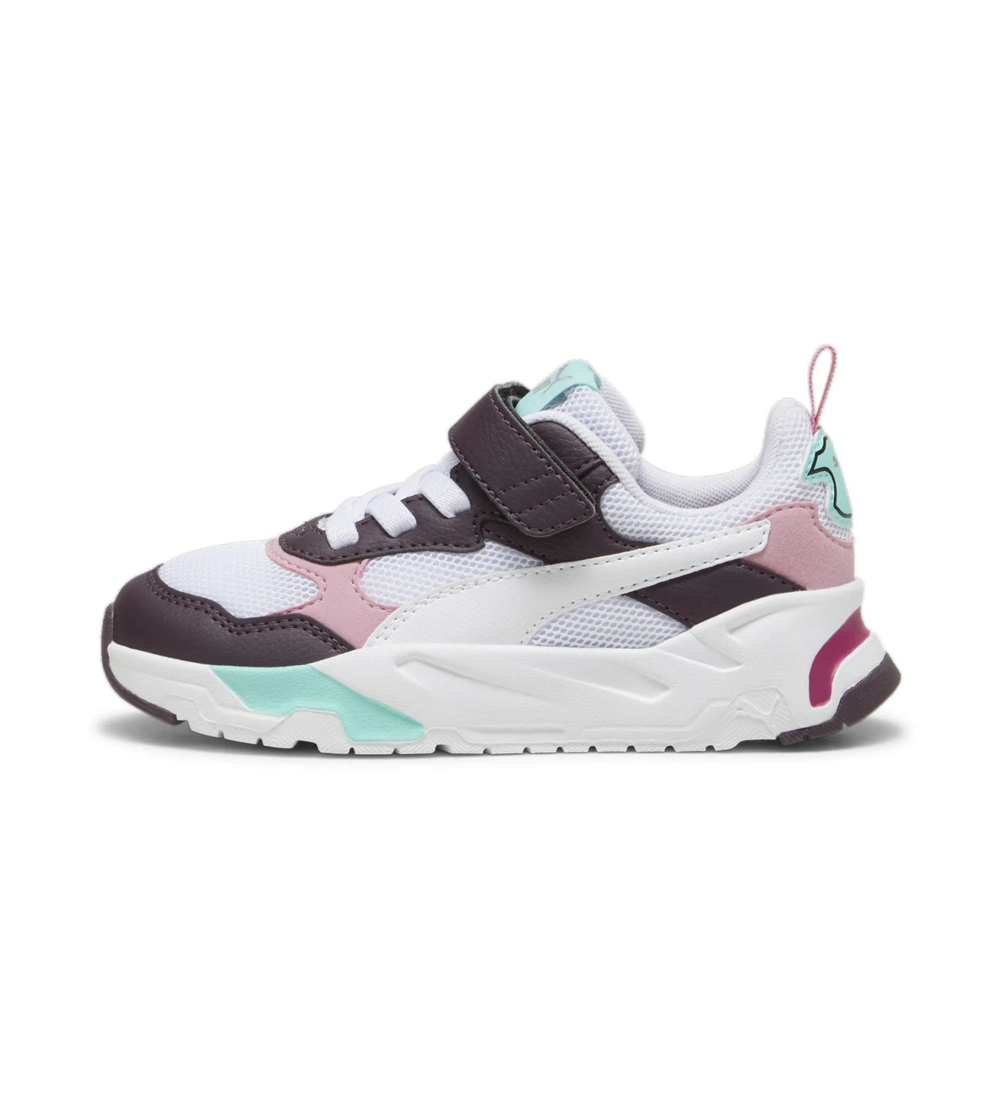 Puma ბავშვის ბოტასი Trinity AC+ PS Midnight Plum-PUMA White-
