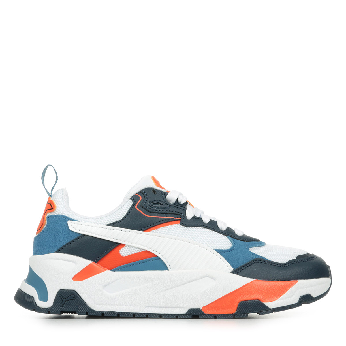Puma ბავშვის ბოტასი Trinity Jr Club Navy-PUMA White-Redmazin