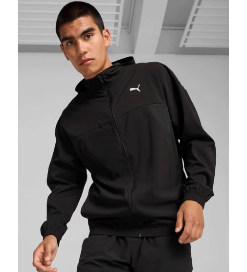 Puma ჯემპრი ALWAYS ON WOVEN FULL ZIP JACKET PUMA Bla
