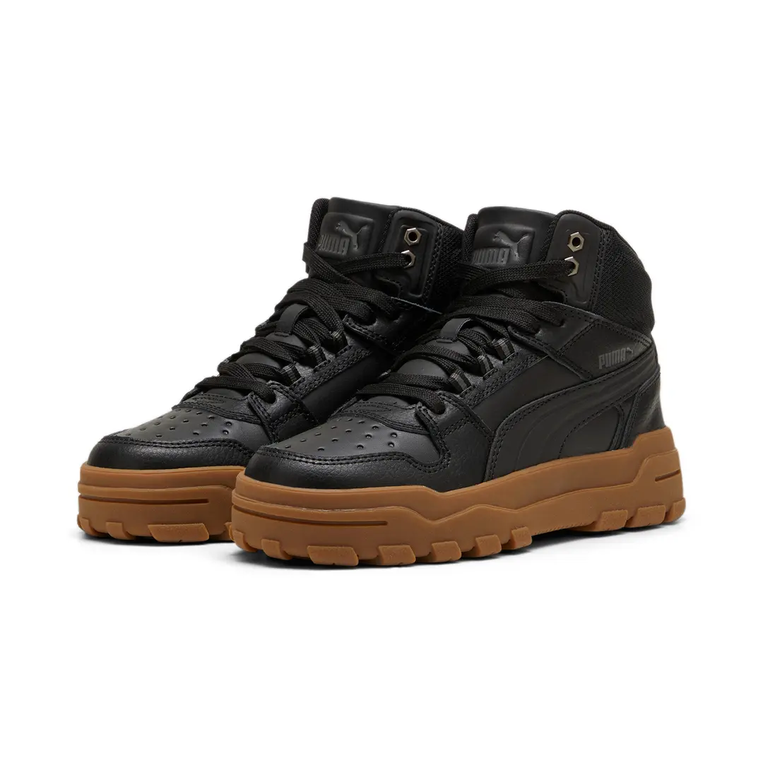Puma ბავშვის ბოტასი Puma Rebound Abrupt Jr PUMA Black-Shadow