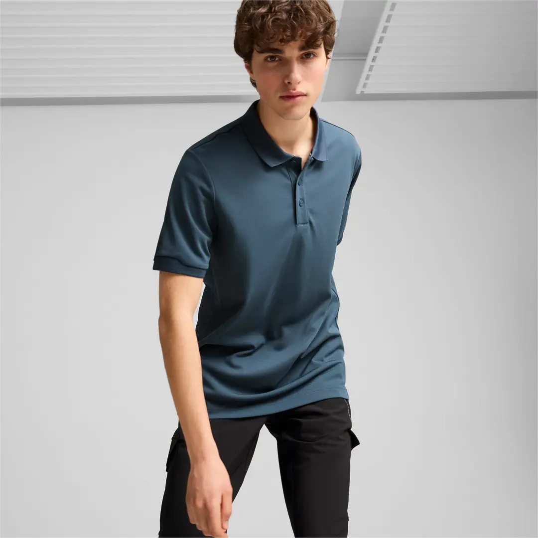 Puma პოლო მაისური M PD Polo Gray Skies