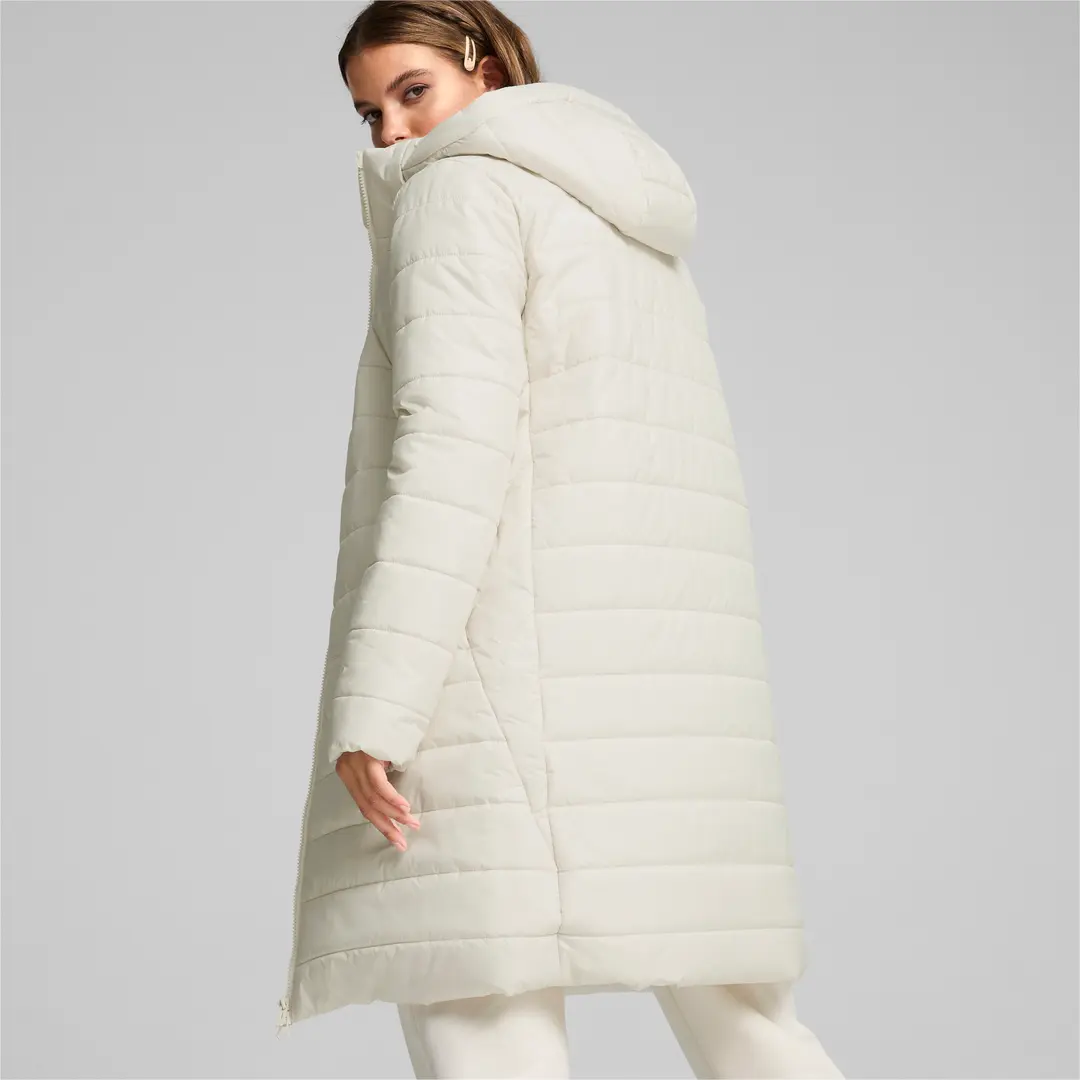 Puma ქალის  ქურთუკი ESS Hooded Padded Coat Alpine Snow