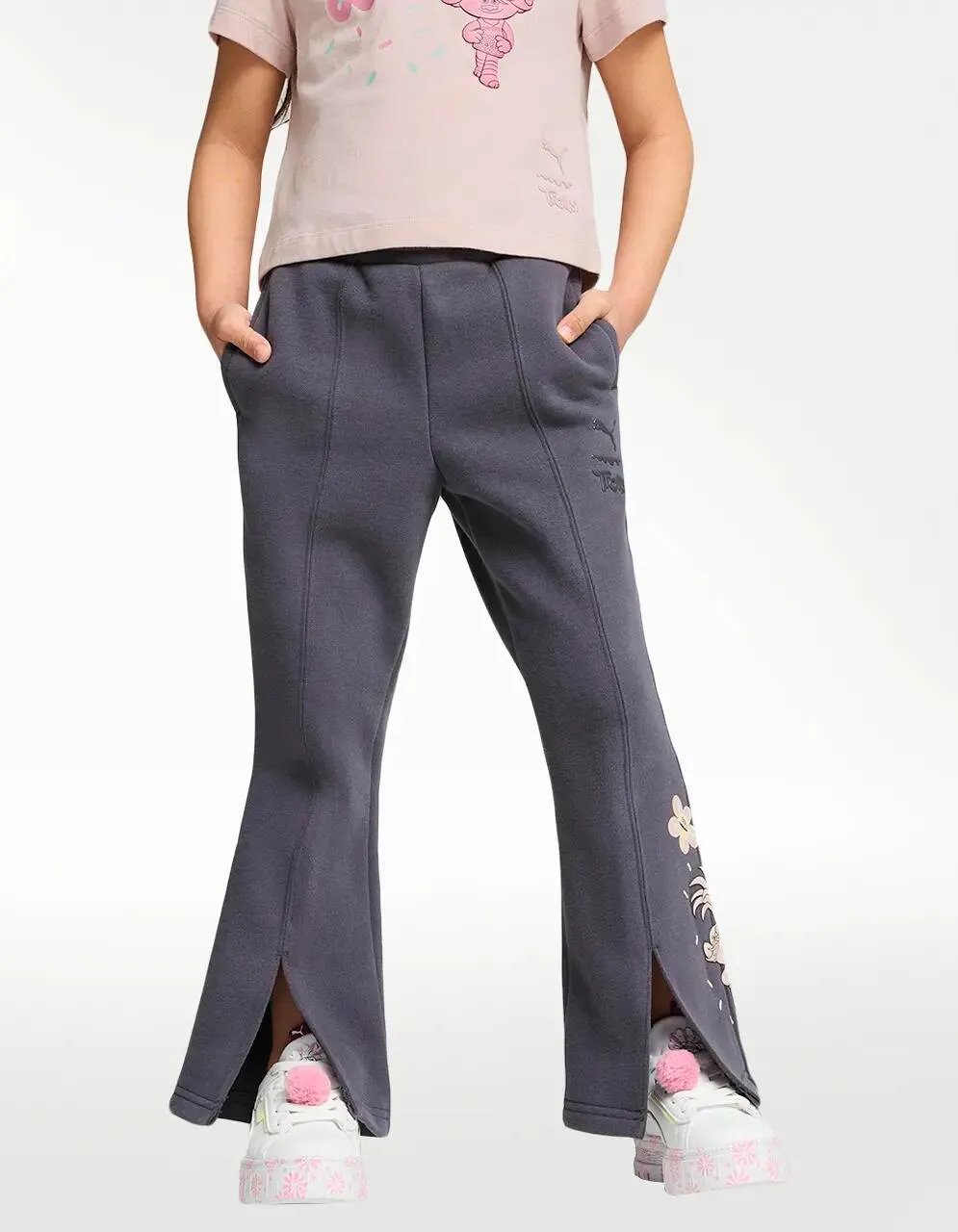 Puma ბავშვის შარვალი PUMA X TROLLS Flared Pants FL Galactic G