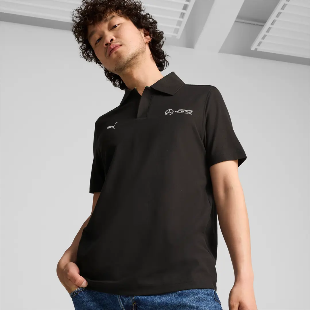 Puma პოლო მაისური MAPF1 Pique Polo PUMA Black