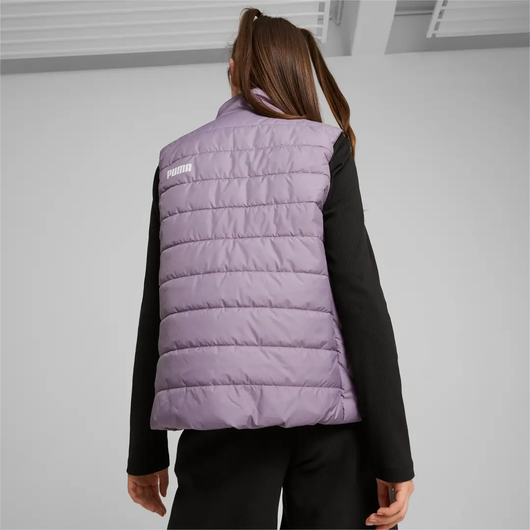 Puma ქალის  ქურთუკი ESS Padded Vest Pale Plum
