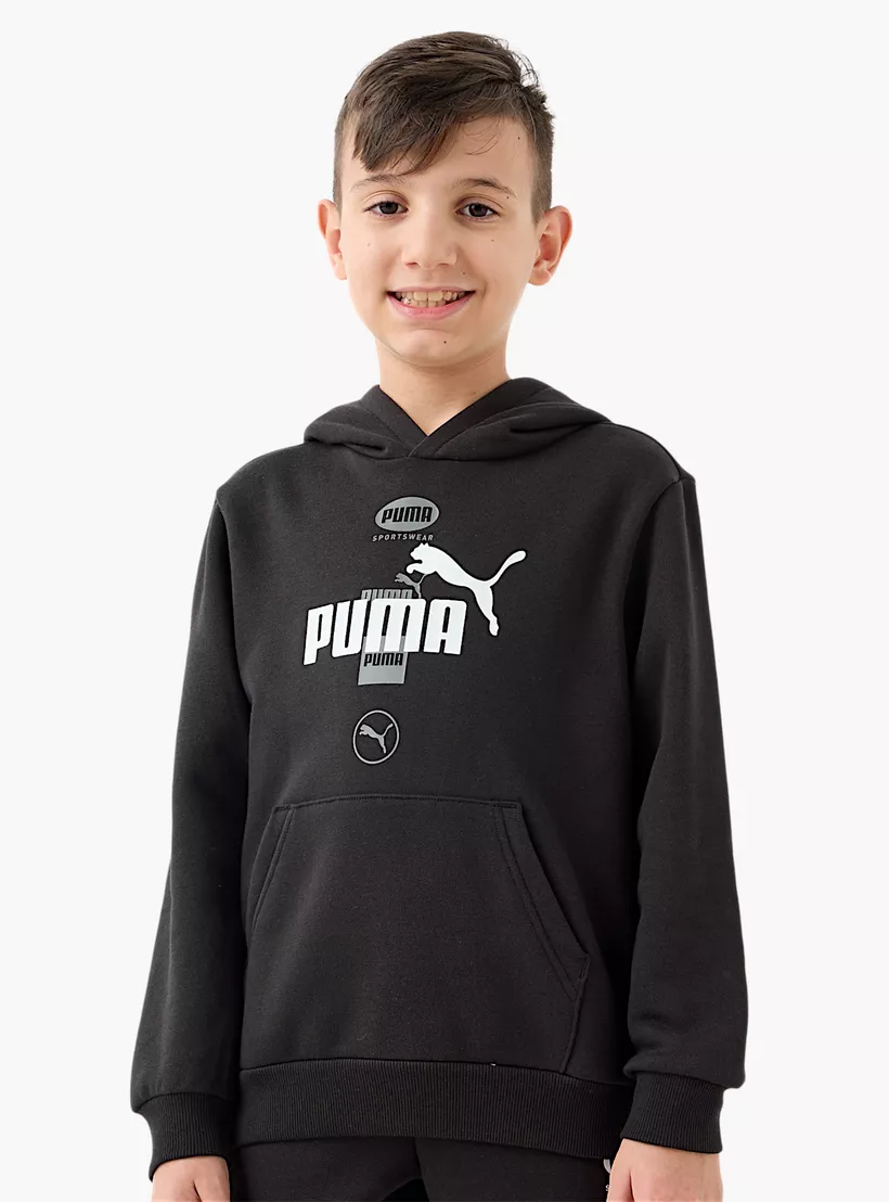 Puma ბავშვის ჯემპრი PUMA POWER Graphic Hoodie FL B PUMA Blac