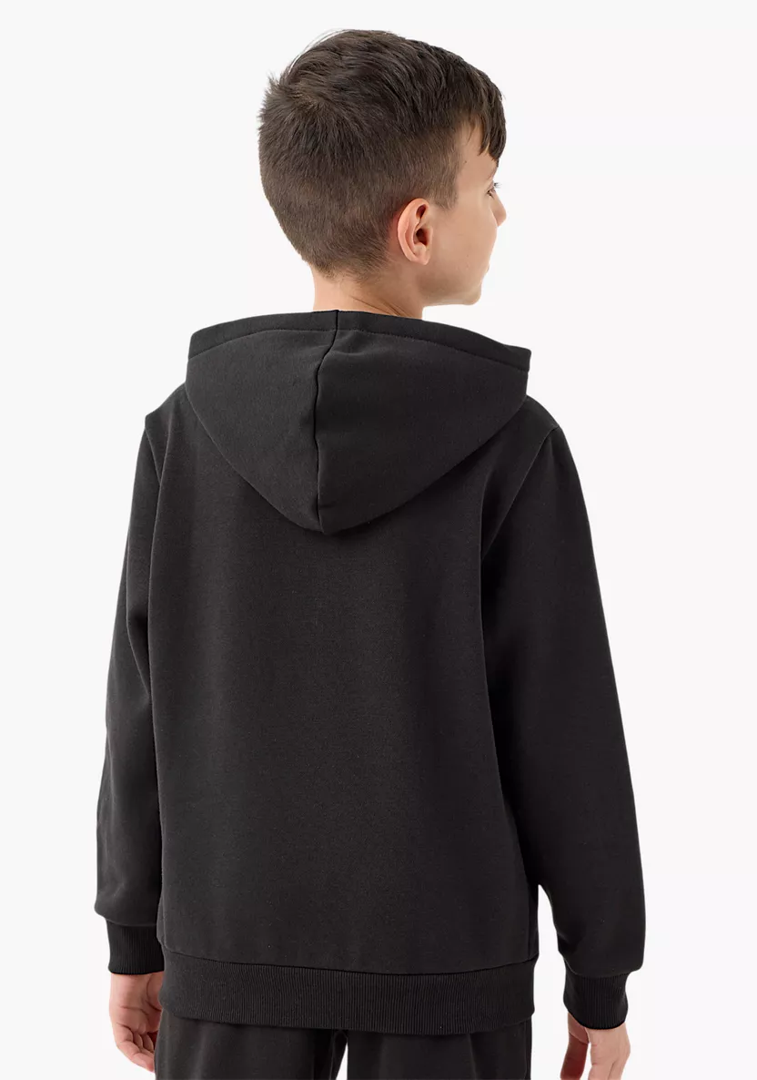 Puma ბავშვის ჯემპრი PUMA POWER Graphic Hoodie FL B PUMA Blac