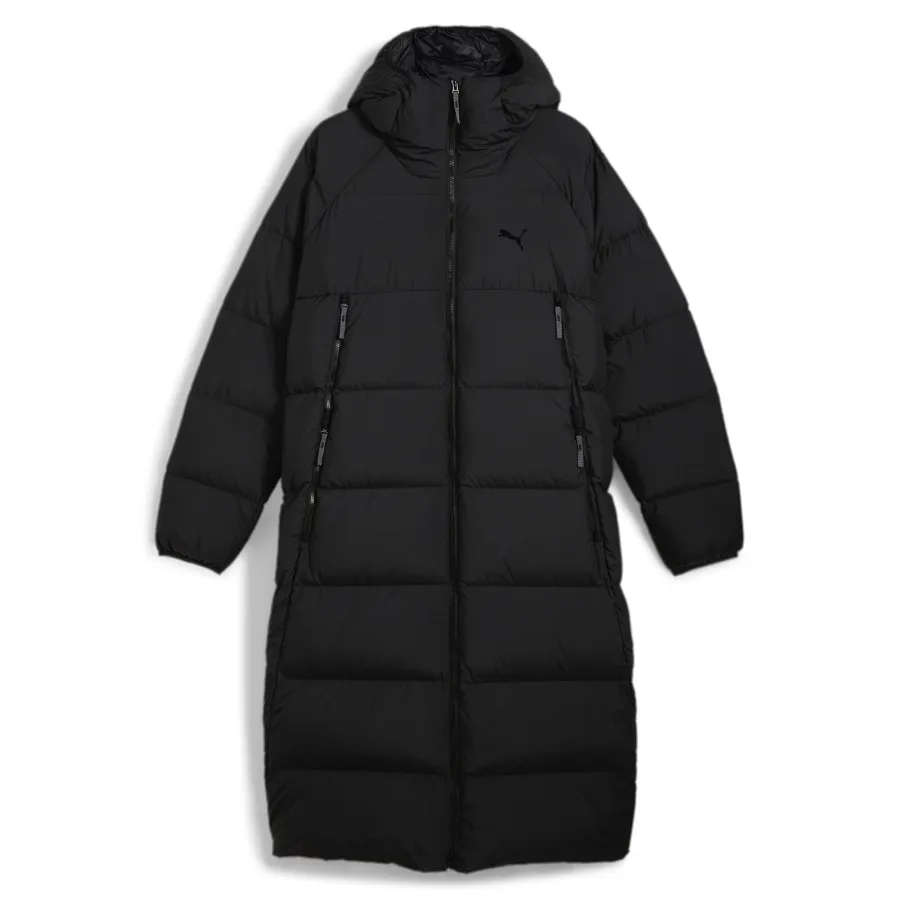 Puma ქურთუკი Long Hooded Down Coat PUMA Black