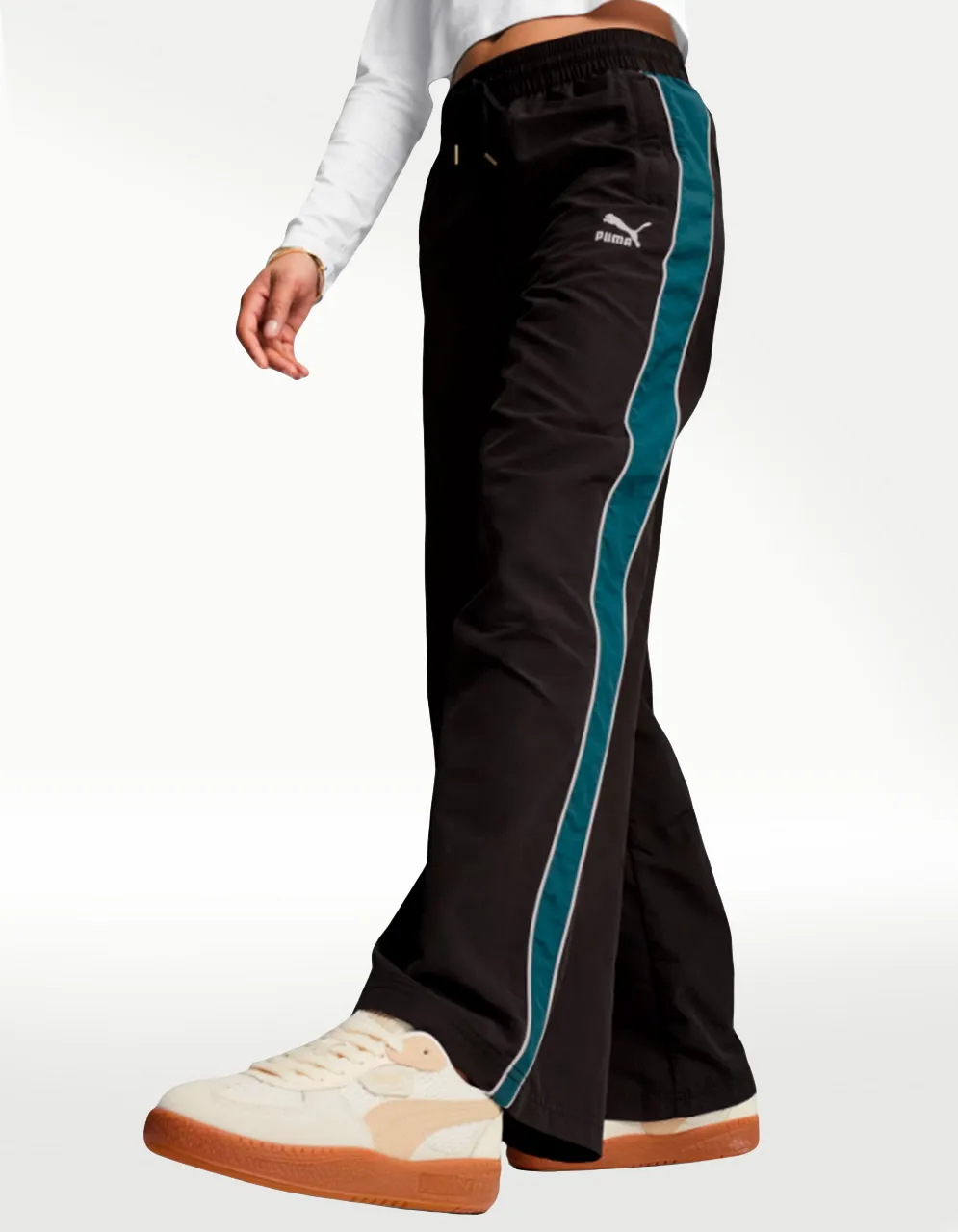 Puma ქალის შარვალი T7 PLAY.PARIS. Track Pants WV PUMA Black