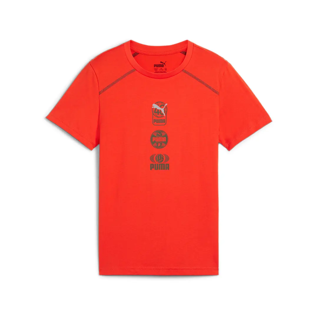 Puma ბავშვის მაისური ACTIVE SPORTS Graphic Tee II B Redmazing