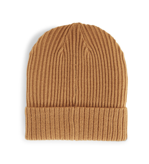 Puma ქუდი Ribbed Classic Cuff Beanie Caramel Latte