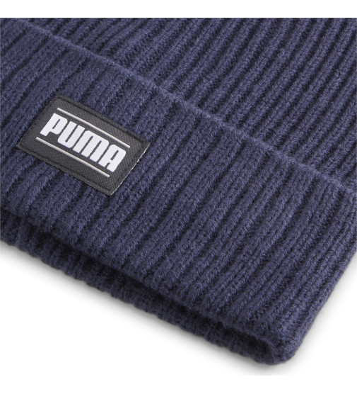 Puma ქუდი Ribbed Classic Cuff Beanie PUMA Navy