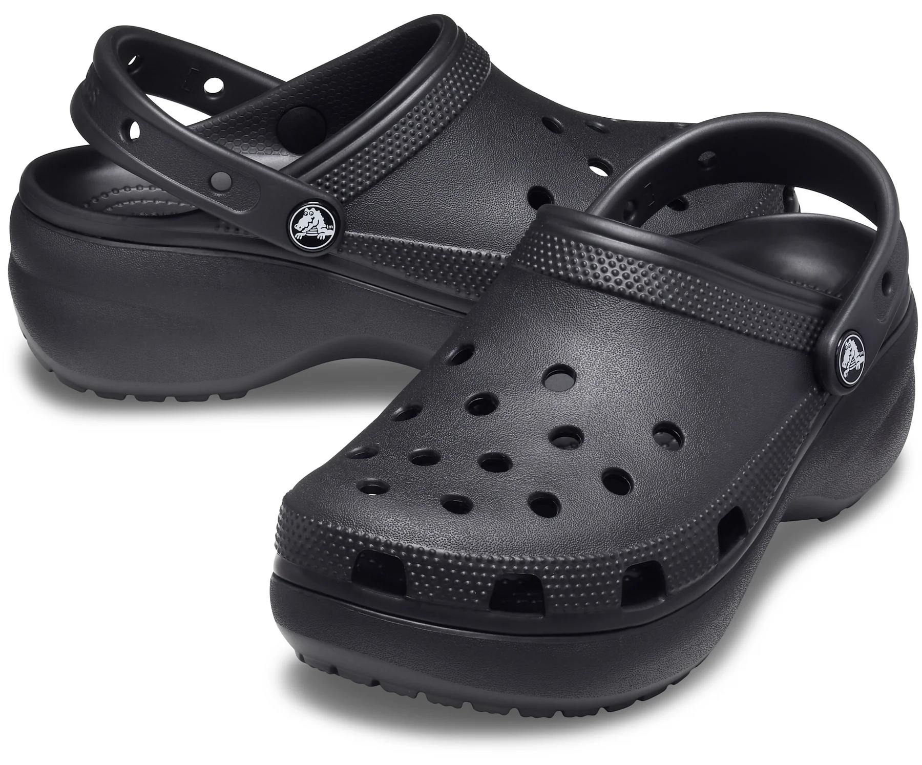 Crocs კლოგი Classic Platform Clog W Blk
