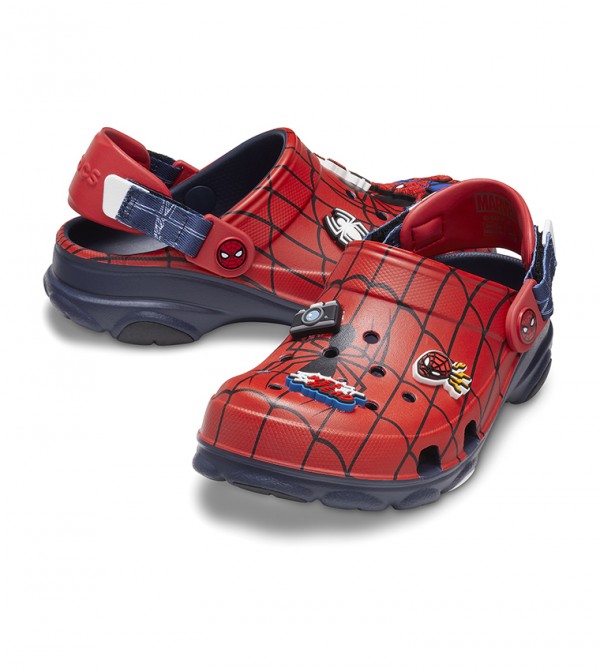 Crocs ბავშვის კლოგი Spider-Man All-Terrain Clog K Navy