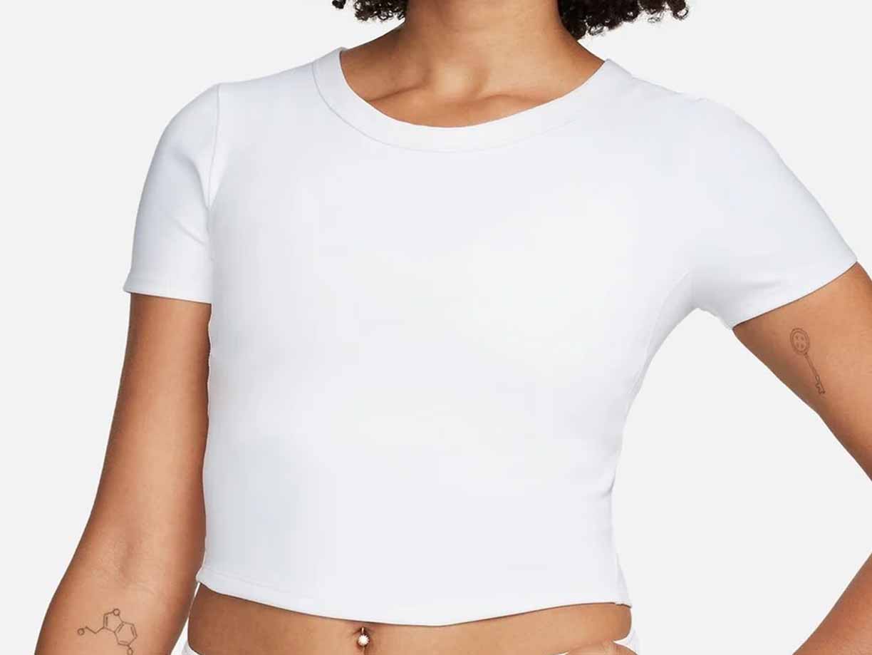 ქალის მაისური W NK ONE FITTED DF SS TOP