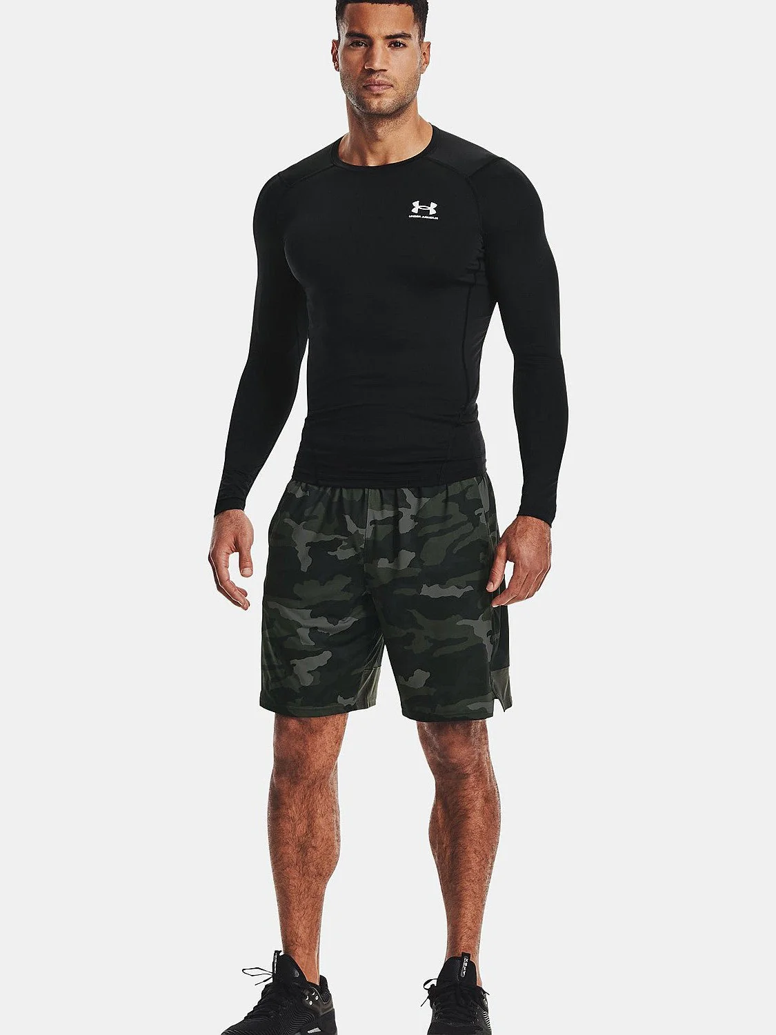 Under Armour მამაკაცის გრძელმკლავიანი მაისური UA HG Armour Comp LS