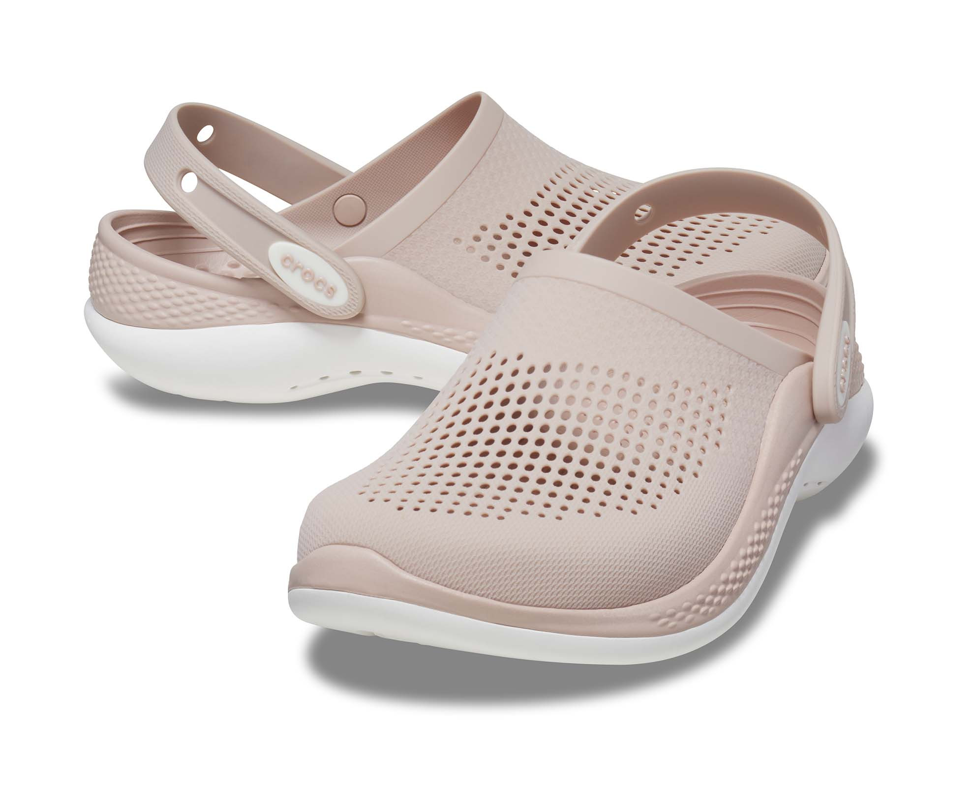 Crocs კლოგი Literide Clog Pink clay/White