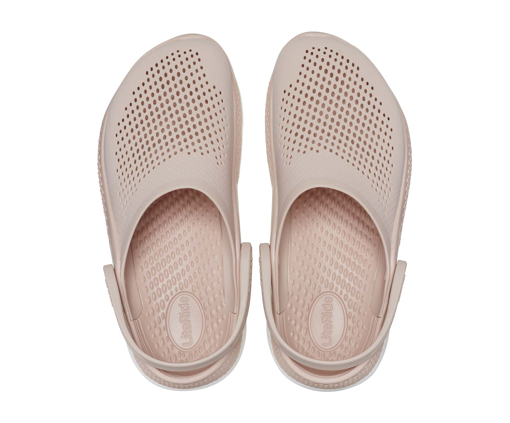 Crocs კლოგი Literide Clog Pink clay/White