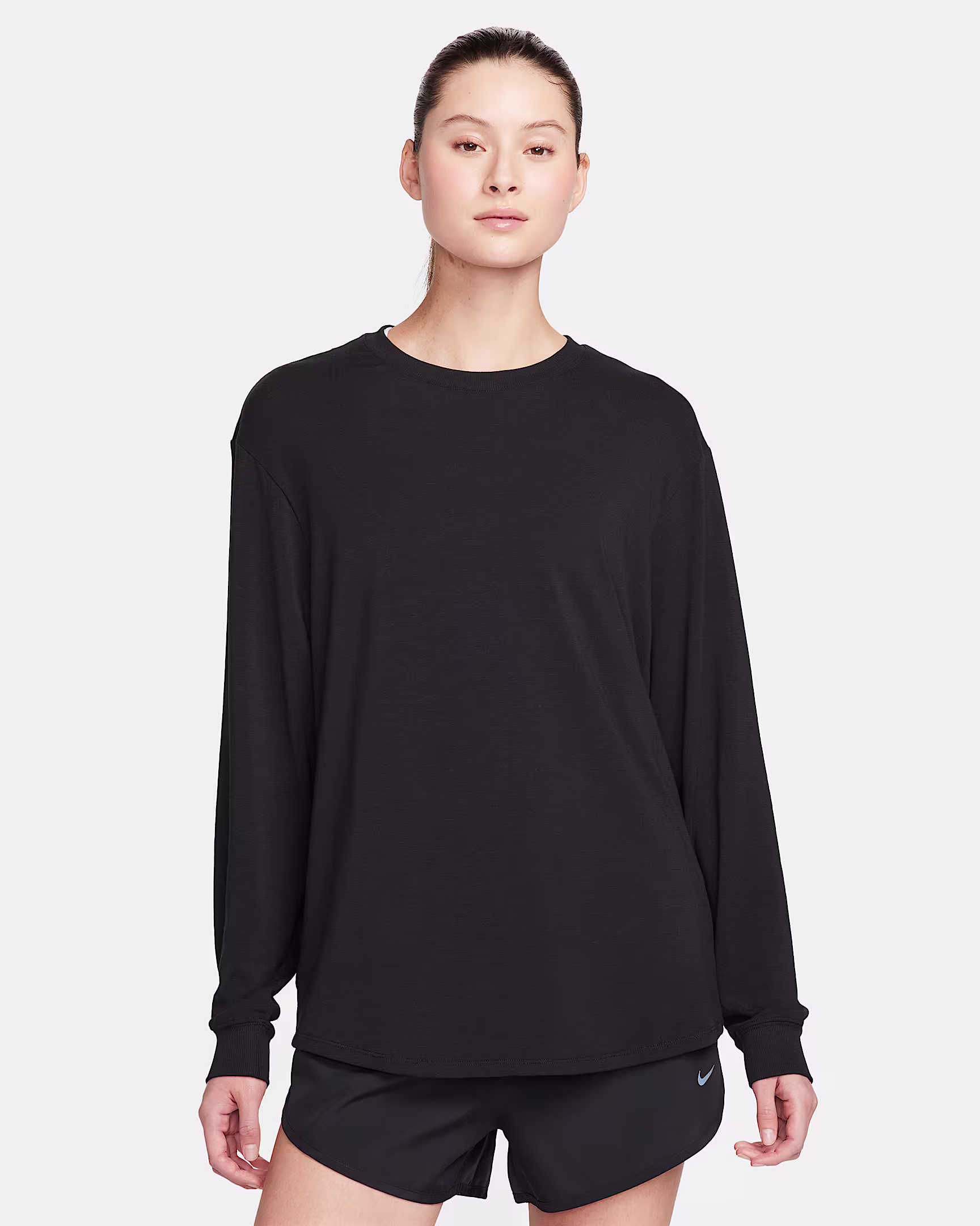 ქალის მაისური W NK ONE RELAXED DF LS TOP