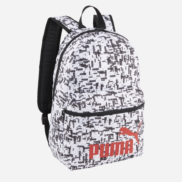 Puma ჩანთა PUMA Phase AOP Backpack PUMA Black-B&W A