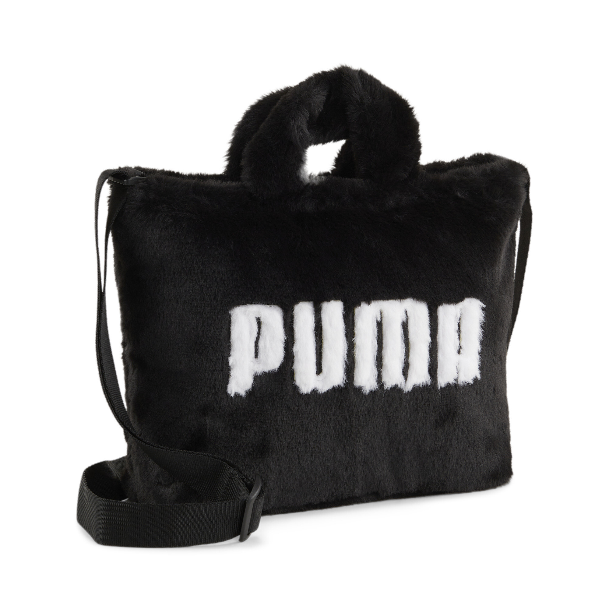 Puma ჩანთა Core Fur Mini Tote Bag PUMA Black