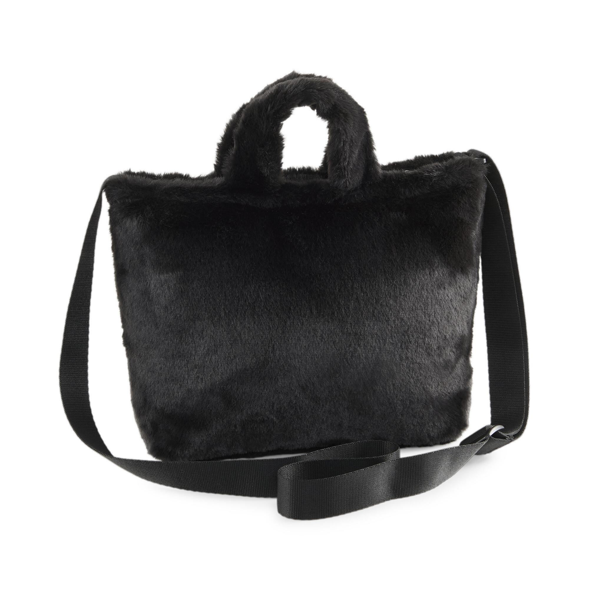 Puma ჩანთა Core Fur Mini Tote Bag PUMA Black