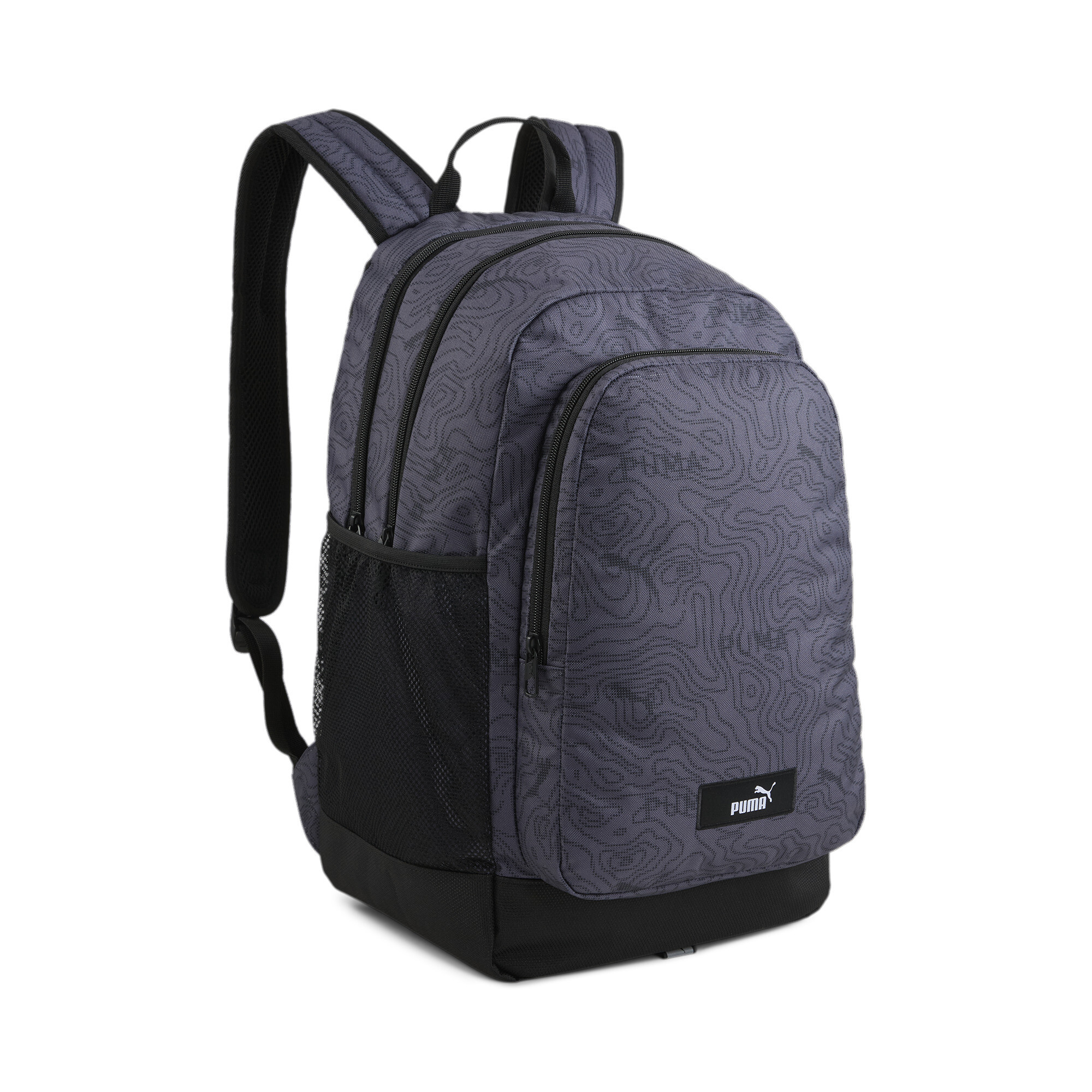 Puma ჩანთა PUMA Academy Backpack Galactic Gray-Open