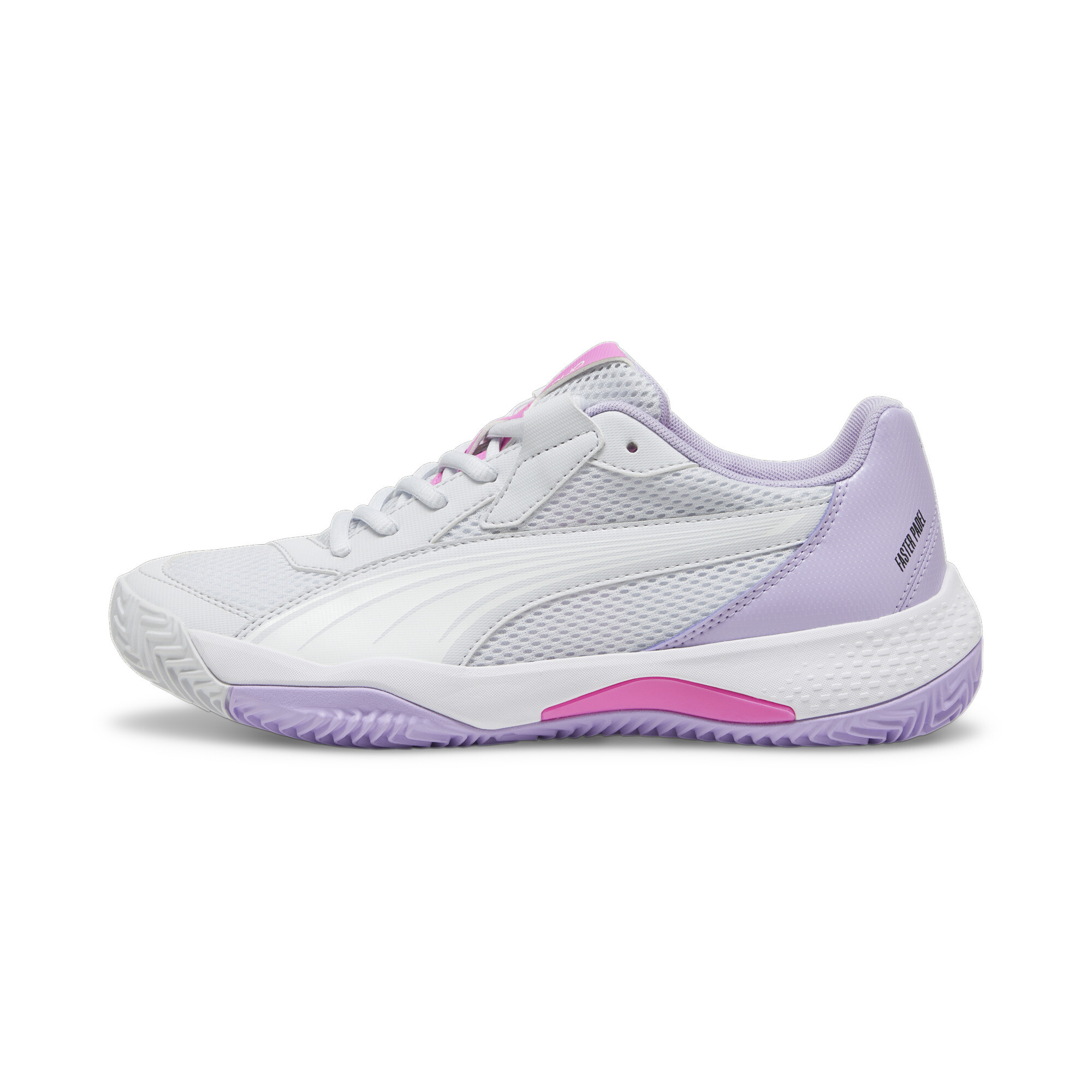 Puma ქალის ბოტასი NOVA Court Wn s Silver Mist-PUMA White-V
