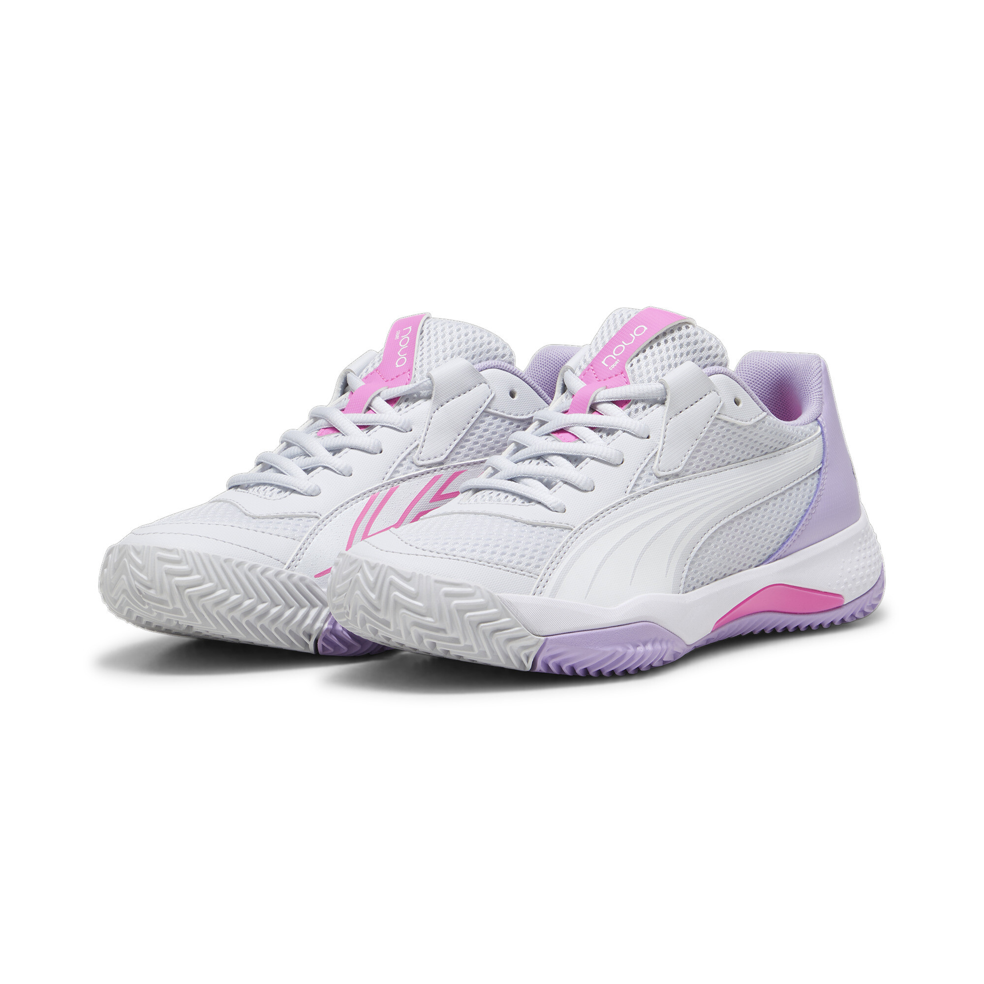 Puma ქალის ბოტასი NOVA Court Wn s Silver Mist-PUMA White-V