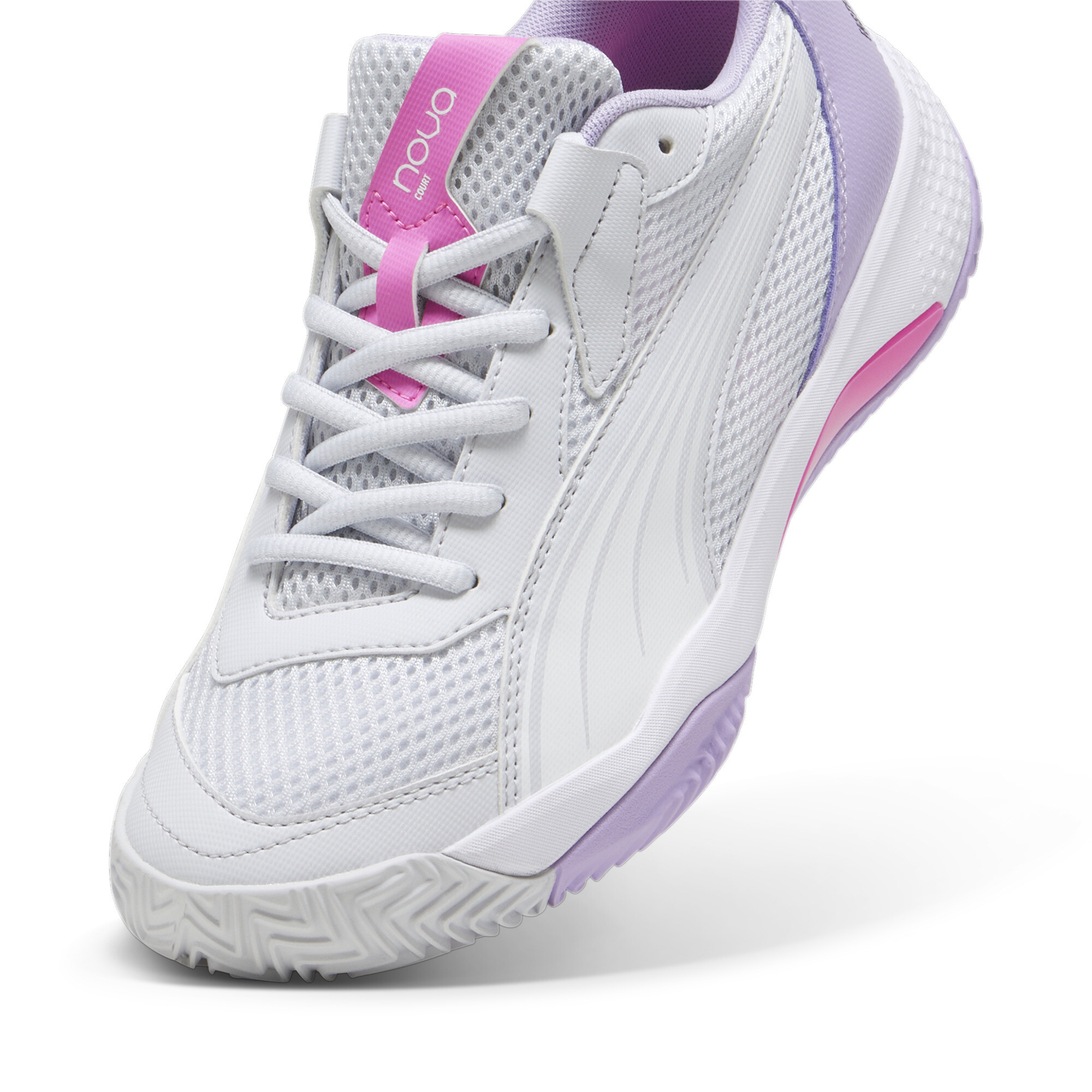 Puma ქალის ბოტასი NOVA Court Wn s Silver Mist-PUMA White-V