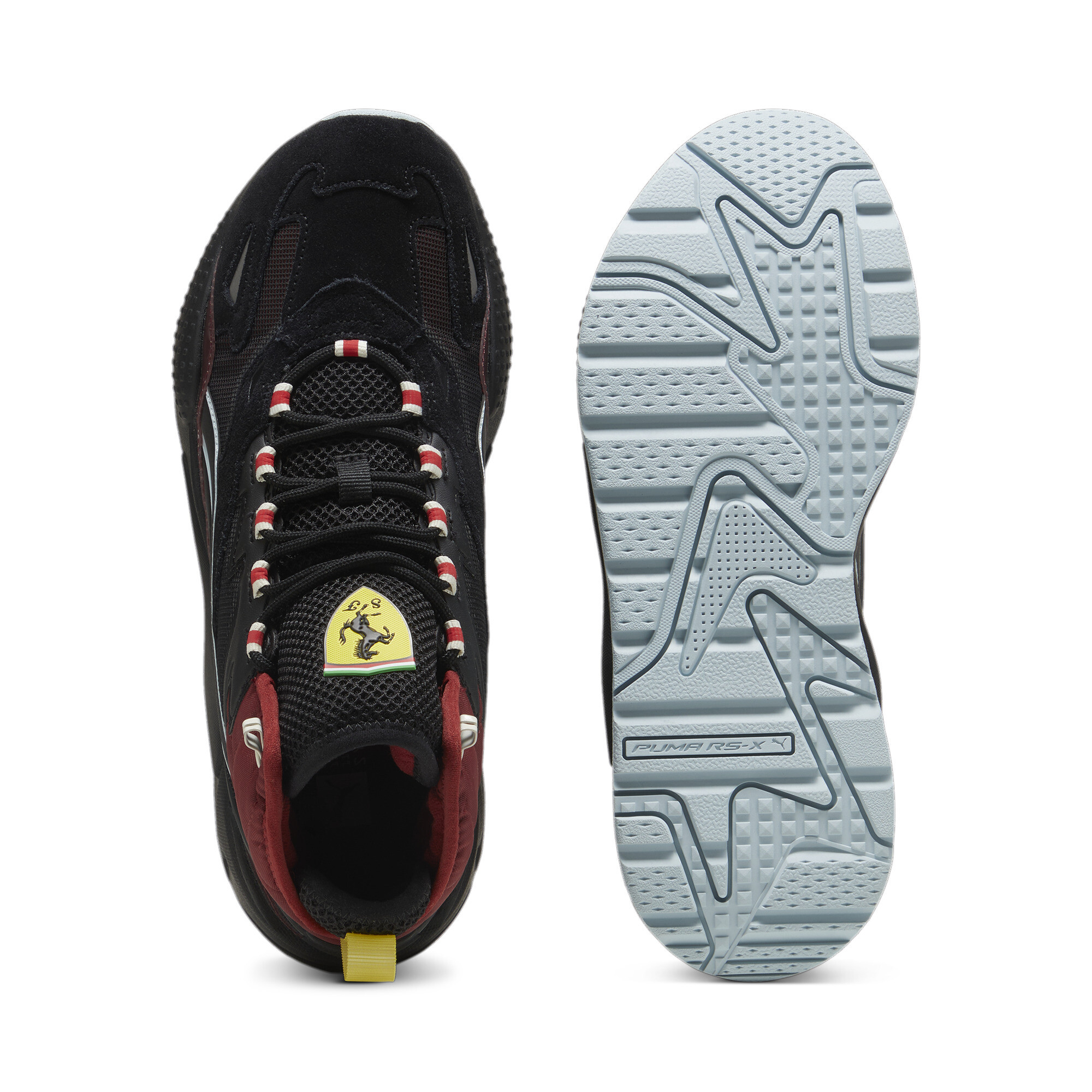 Puma ბოტასი Ferrari RS-X Mid PUMA Black-Intense Red-