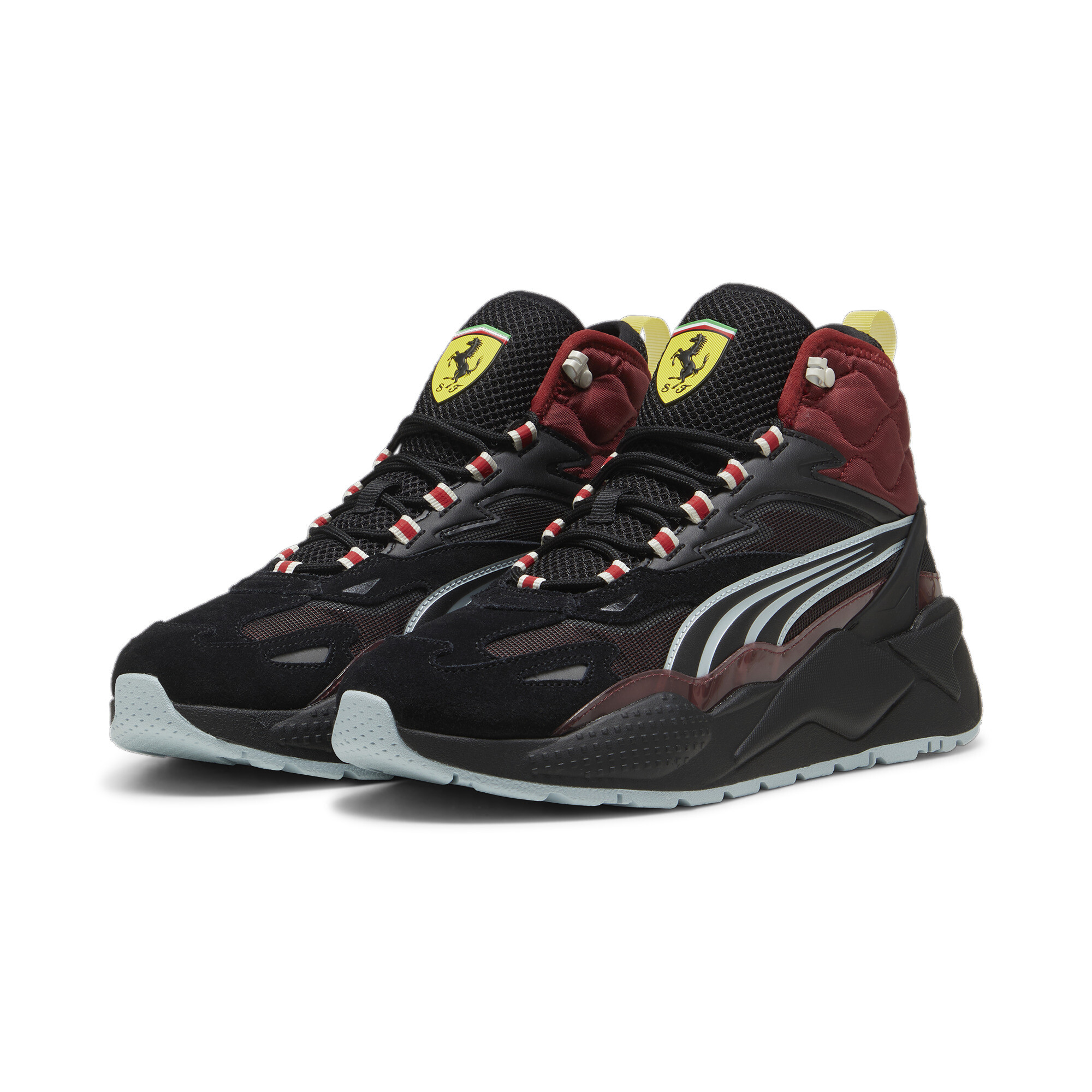Puma ბოტასი Ferrari RS-X Mid PUMA Black-Intense Red-