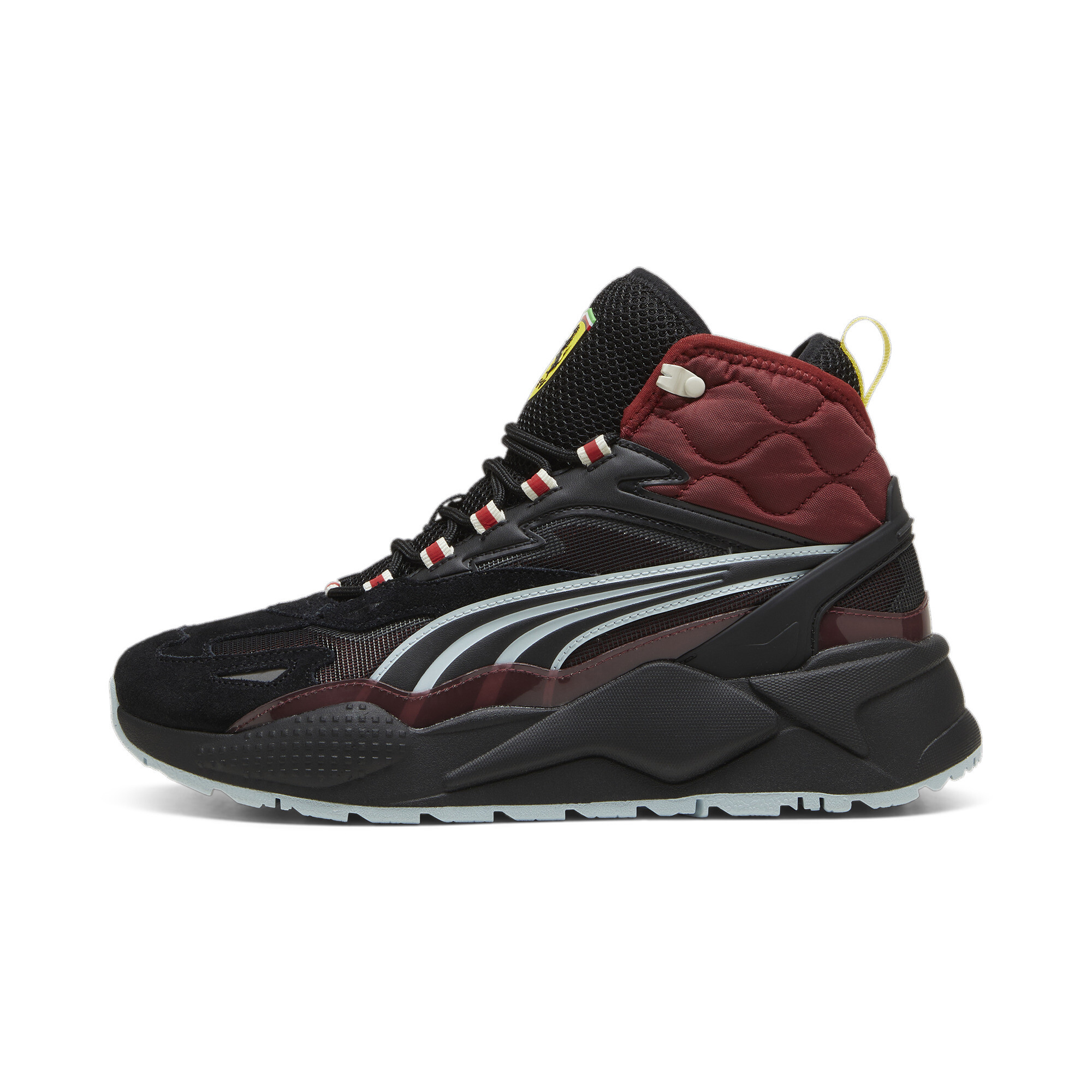 Puma ბოტასი Ferrari RS-X Mid PUMA Black-Intense Red-