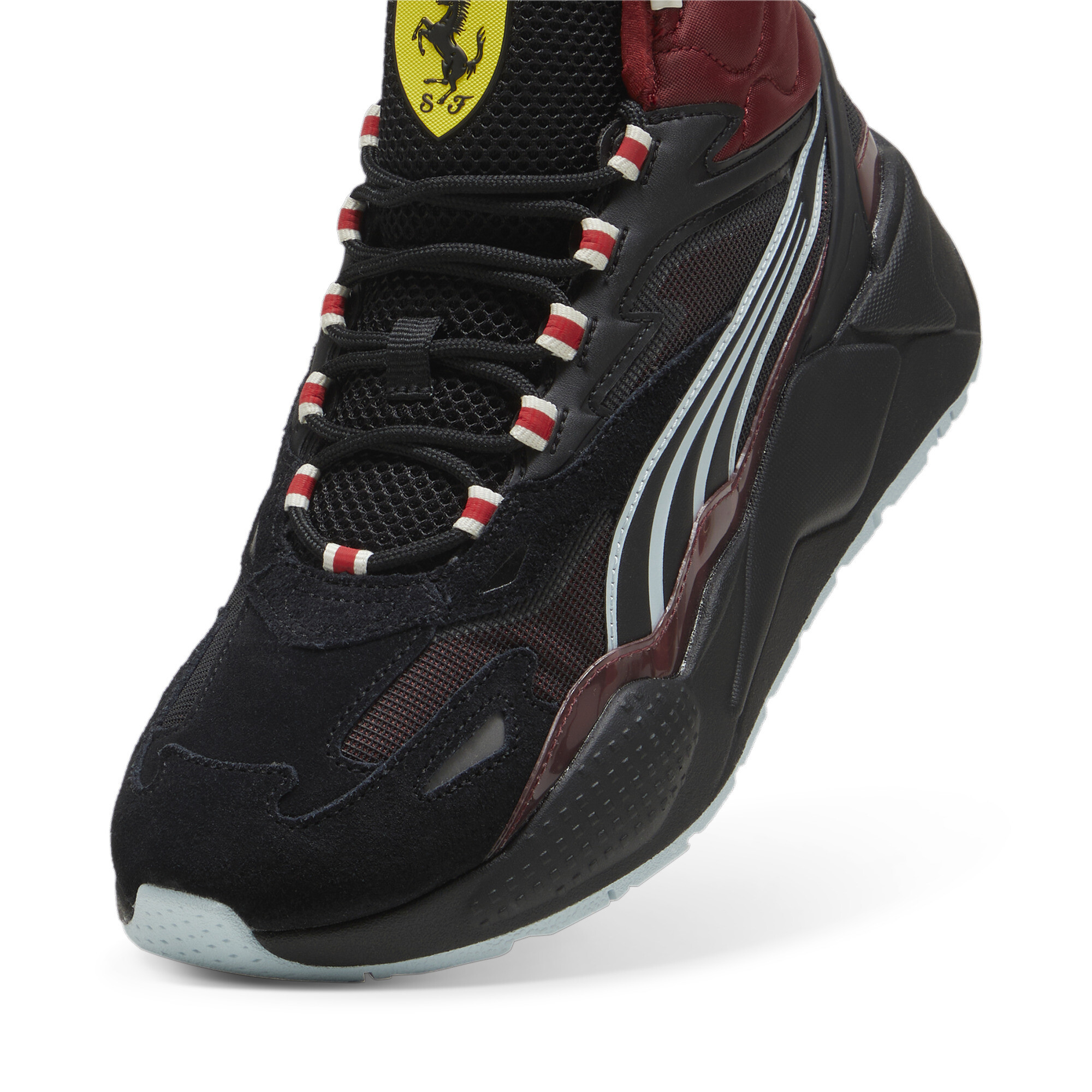 Puma ბოტასი Ferrari RS-X Mid PUMA Black-Intense Red-