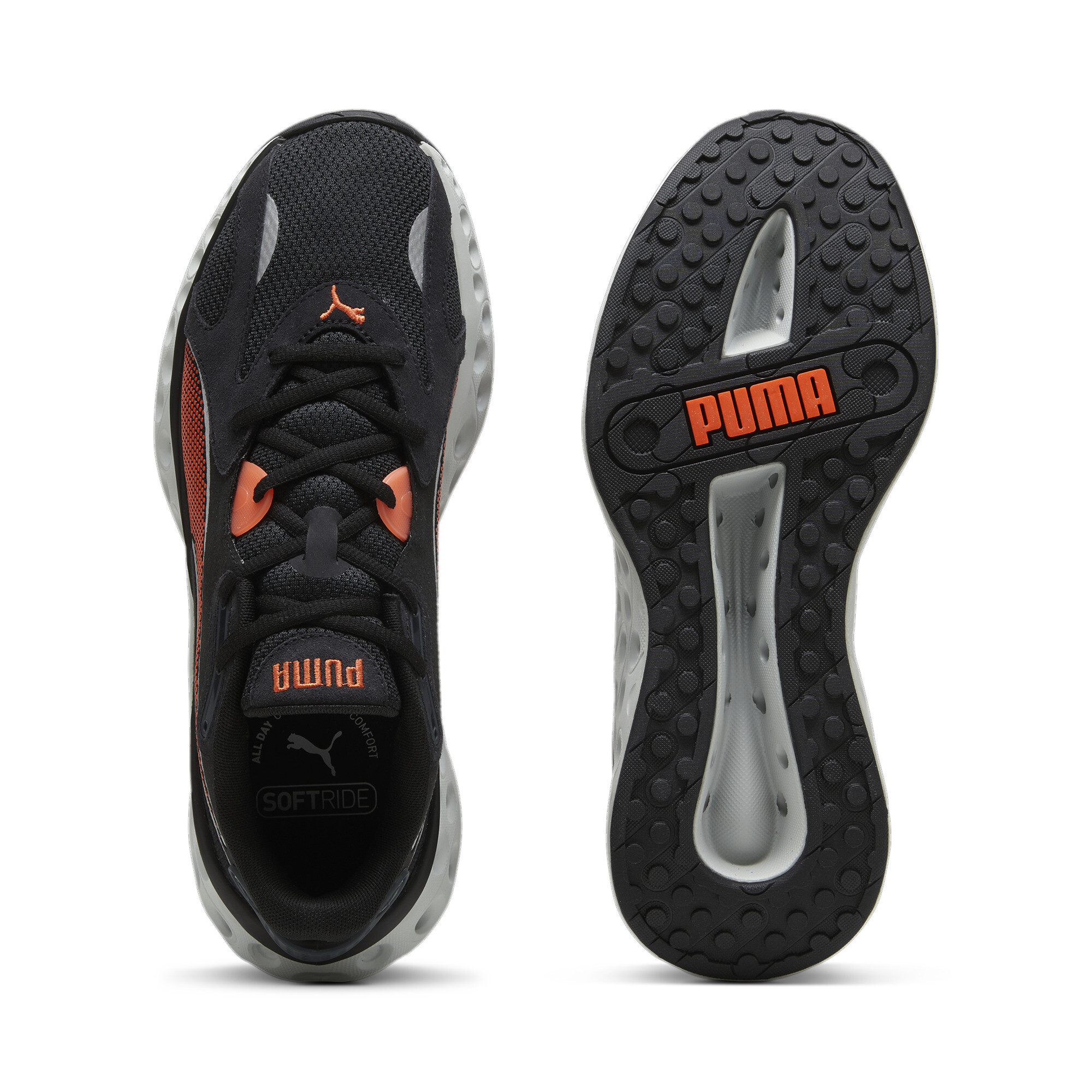 Puma ბოტასი Softride Frequence PUMA Black-Flame Flic