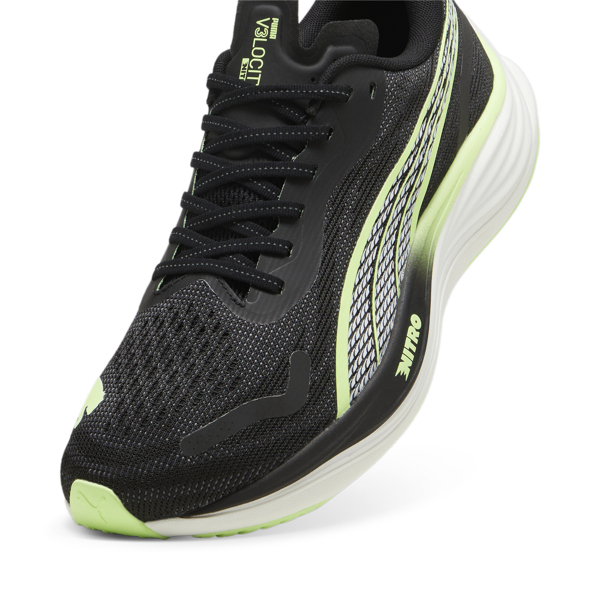 Puma ბოტასი Velocity NITRO 3 PUMA Black-Fizzy Apple
