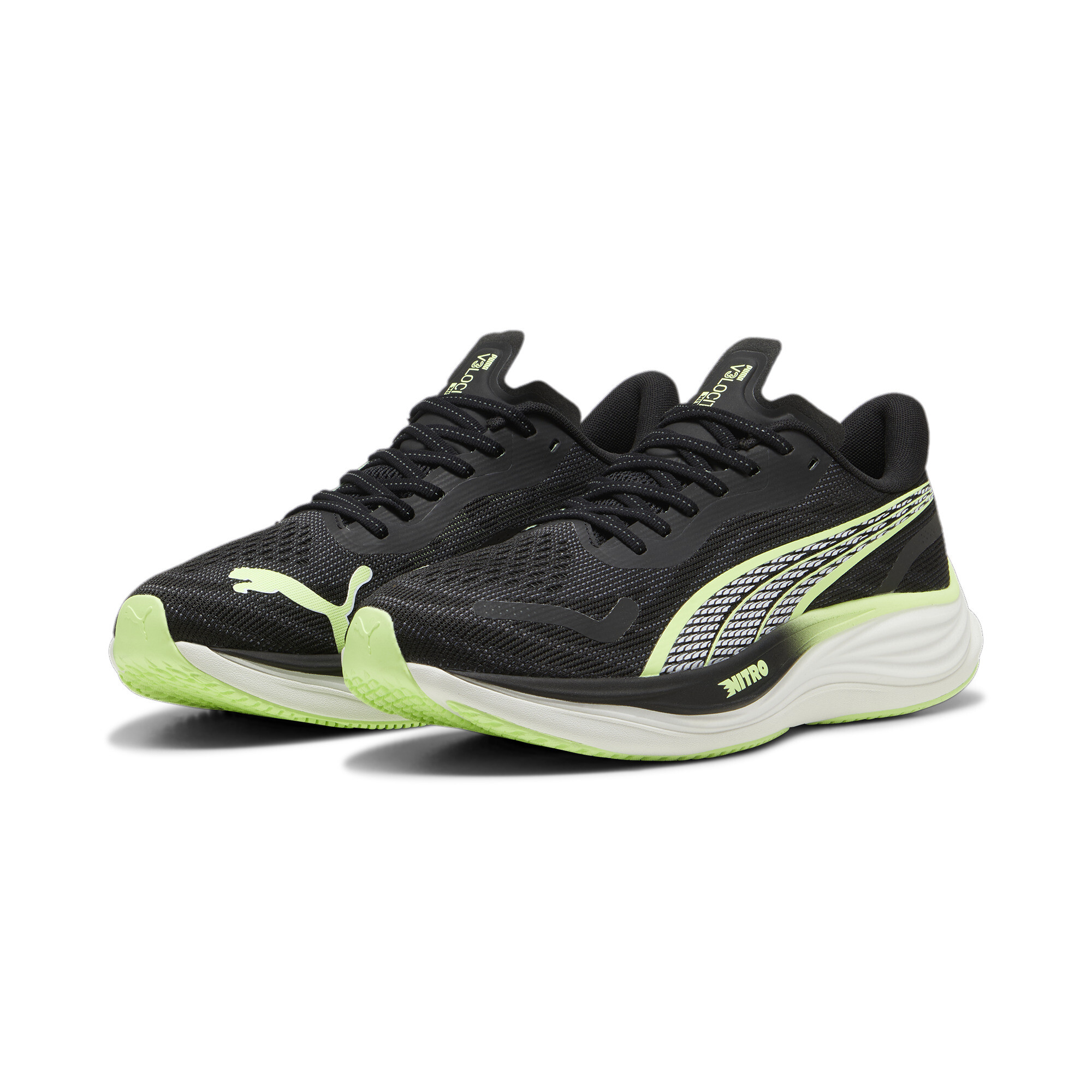 Puma ბოტასი Velocity NITRO 3 PUMA Black-Fizzy Apple