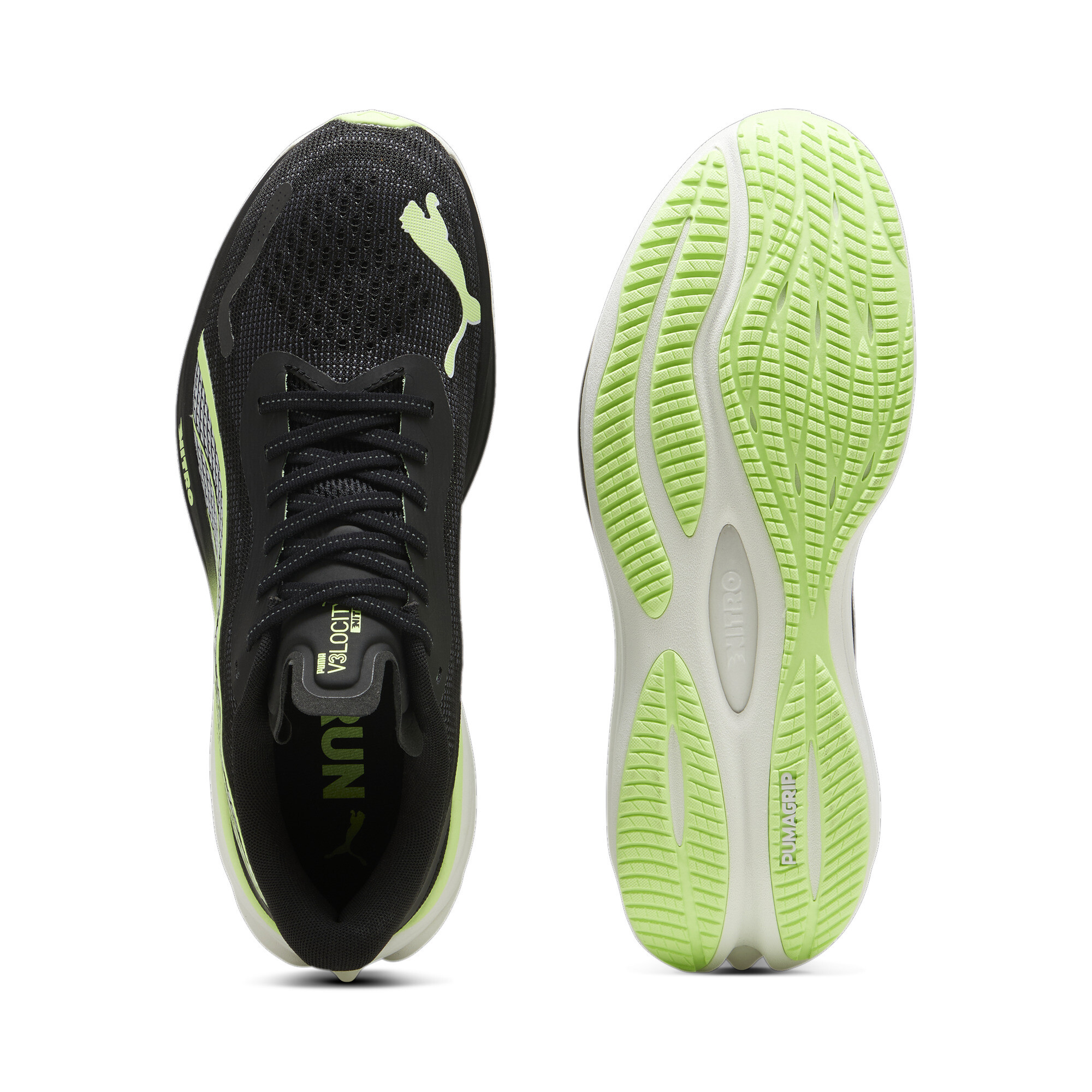 Puma ბოტასი Velocity NITRO 3 PUMA Black-Fizzy Apple