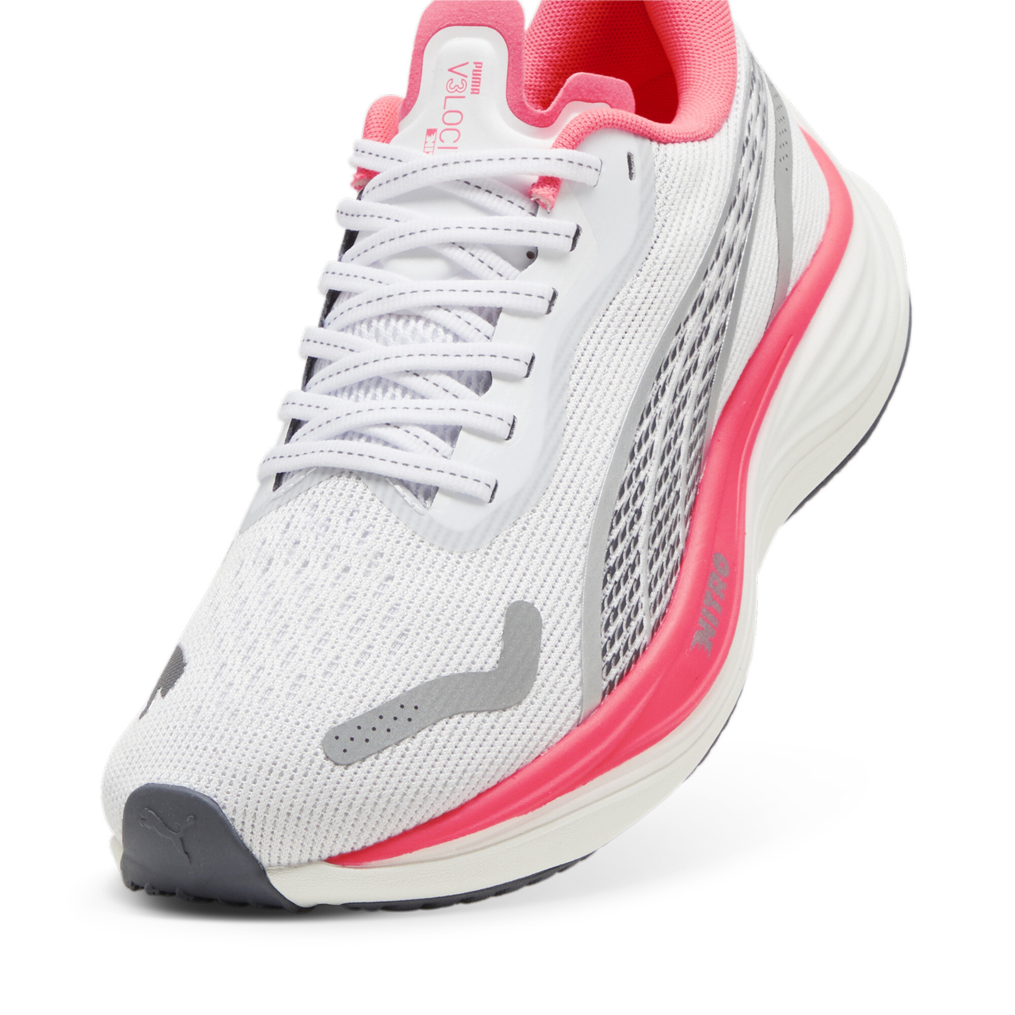 Puma ქალის ბოტასი Velocity NITRO 3 Wn PUMA White-Sunset Gl