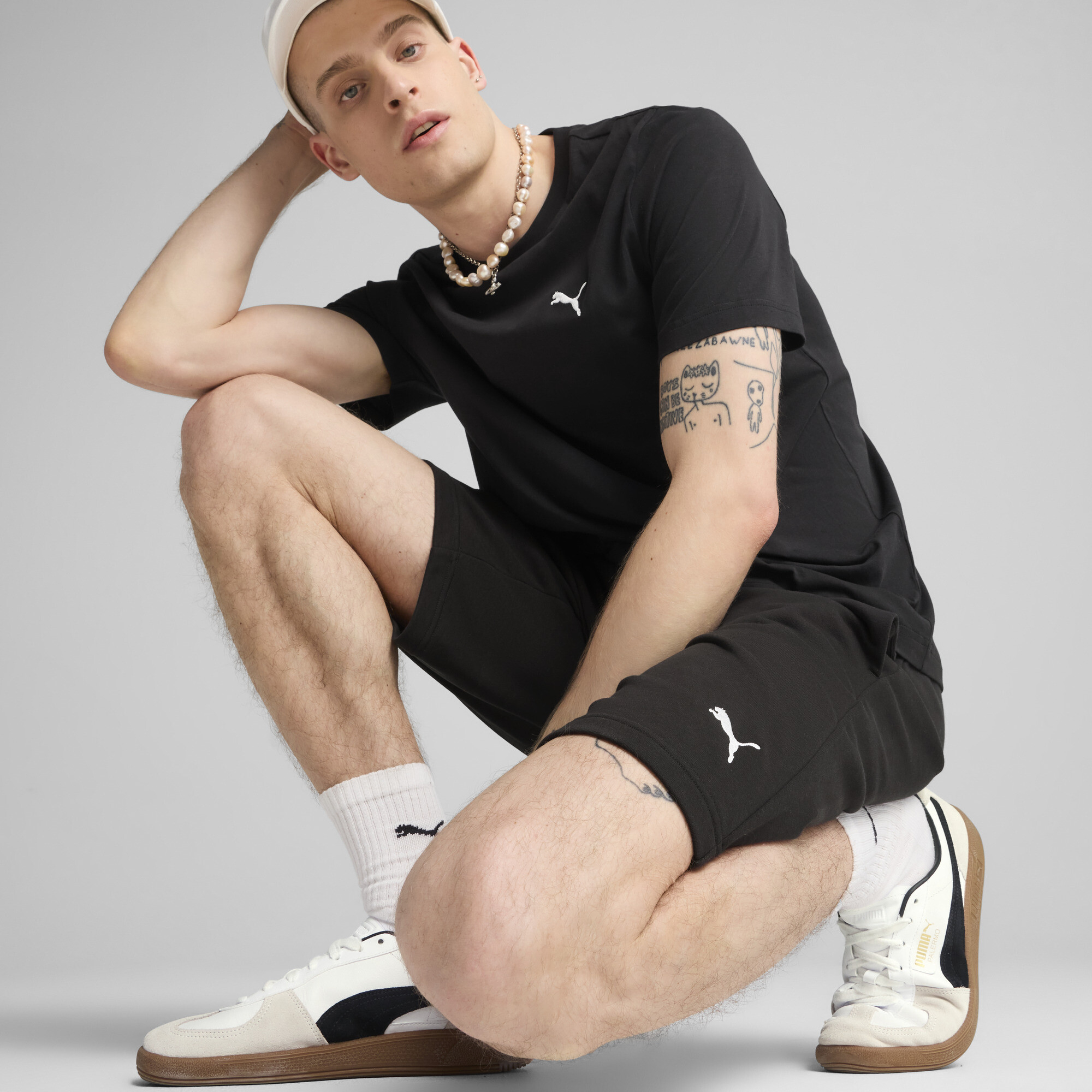 Puma შორტი ESS Puma Logo Shorts 10"