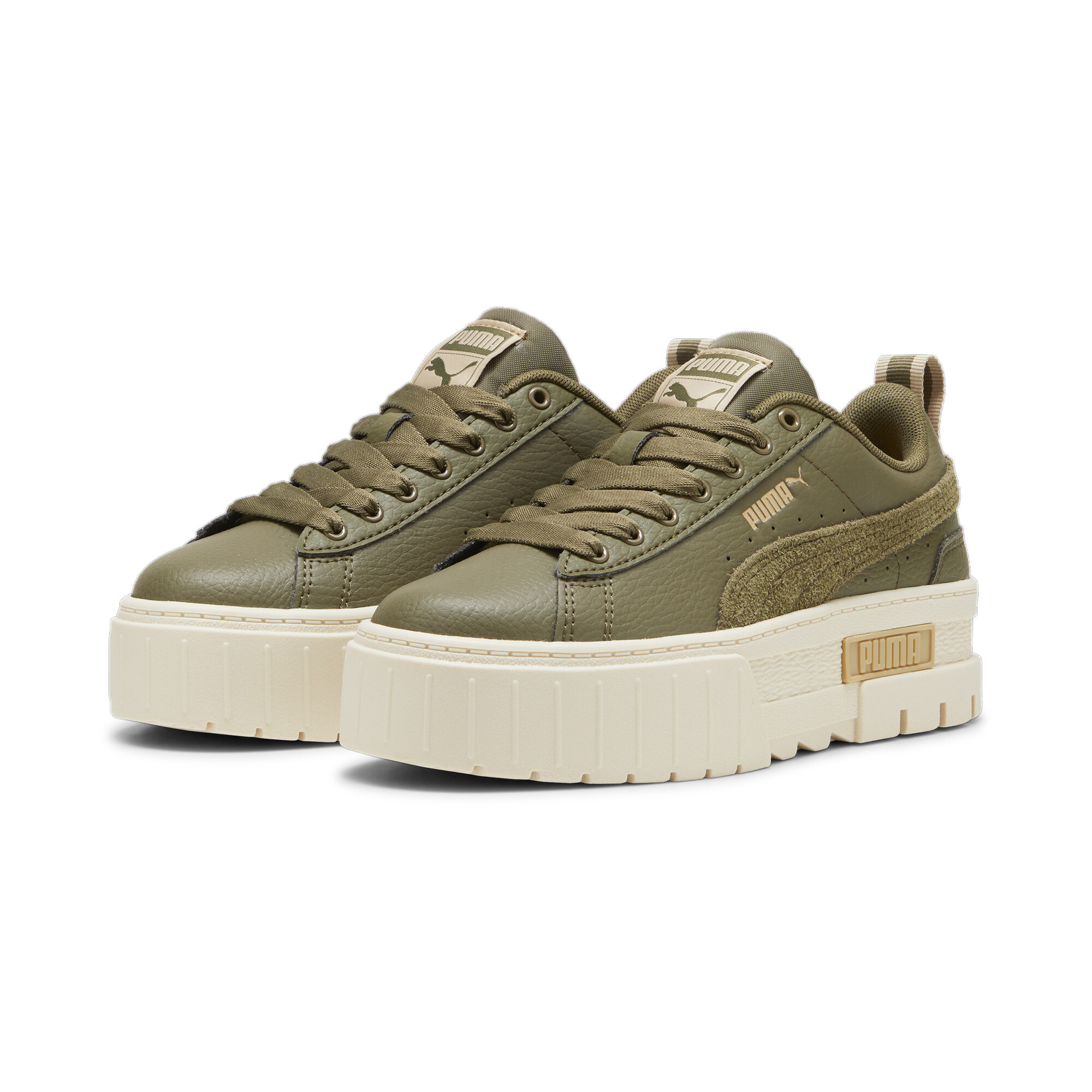 Puma ბავშვის ბოტასი Mayze Dusty Summer Jr PUMA Olive-Alpine