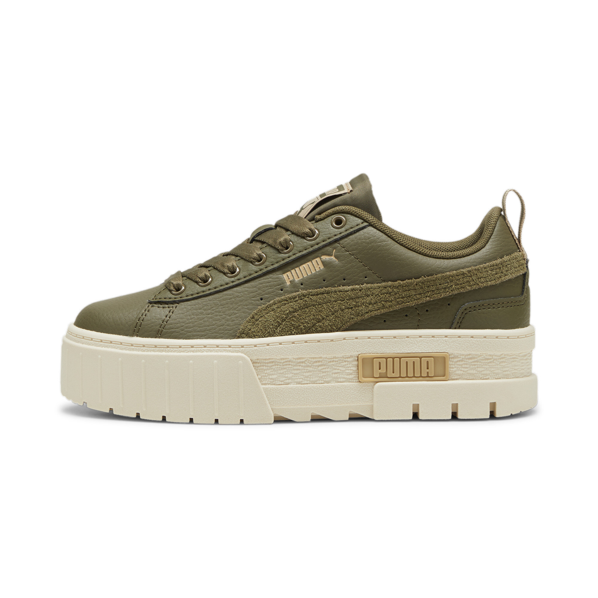 Puma ბავშვის ბოტასი Mayze Dusty Summer Jr PUMA Olive-Alpine