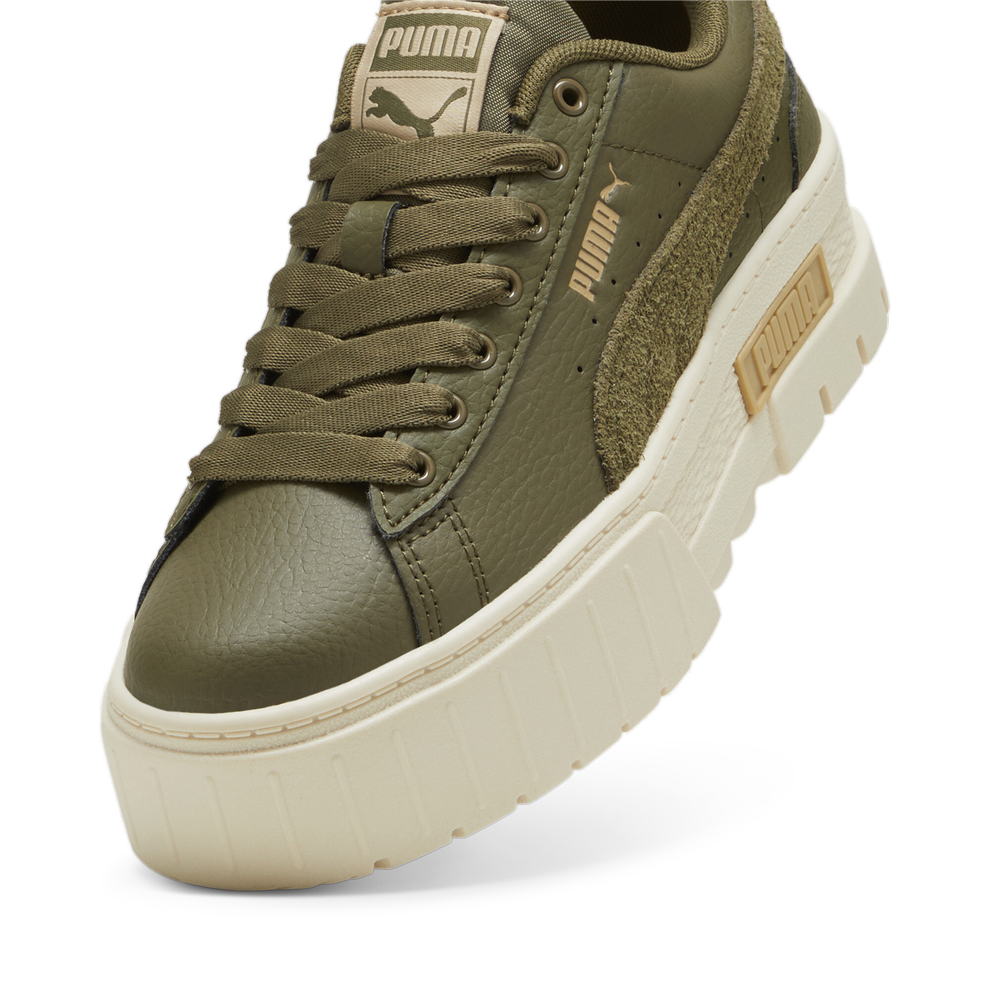 Puma ბავშვის ბოტასი Mayze Dusty Summer Jr PUMA Olive-Alpine
