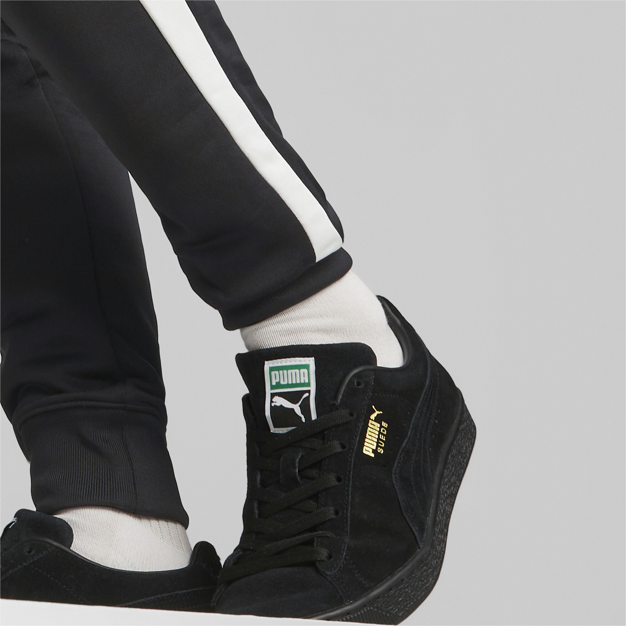 Puma შარვალი Iconic T7 Track Pants PT Puma Black